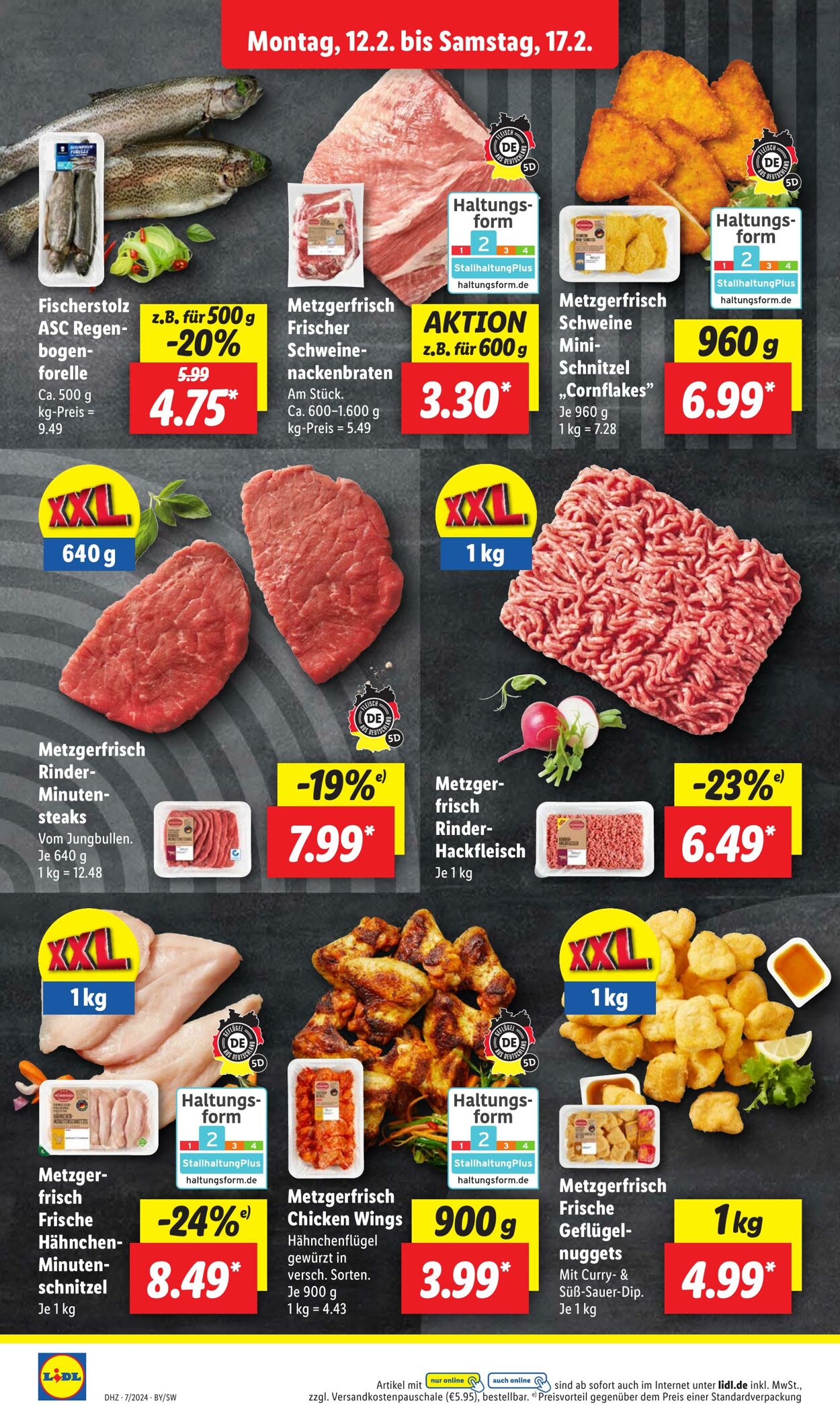 Prospekt Lidl 12.02.2024 - 17.02.2024