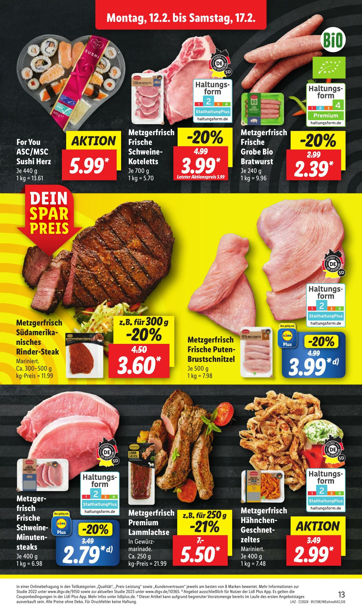 Prospekt Lidl 12.02.2024 - 17.02.2024