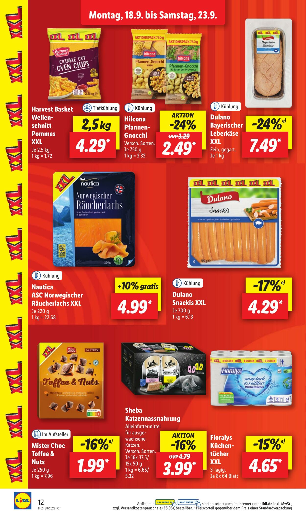 Prospekt Lidl 18.09.2023 - 23.09.2023