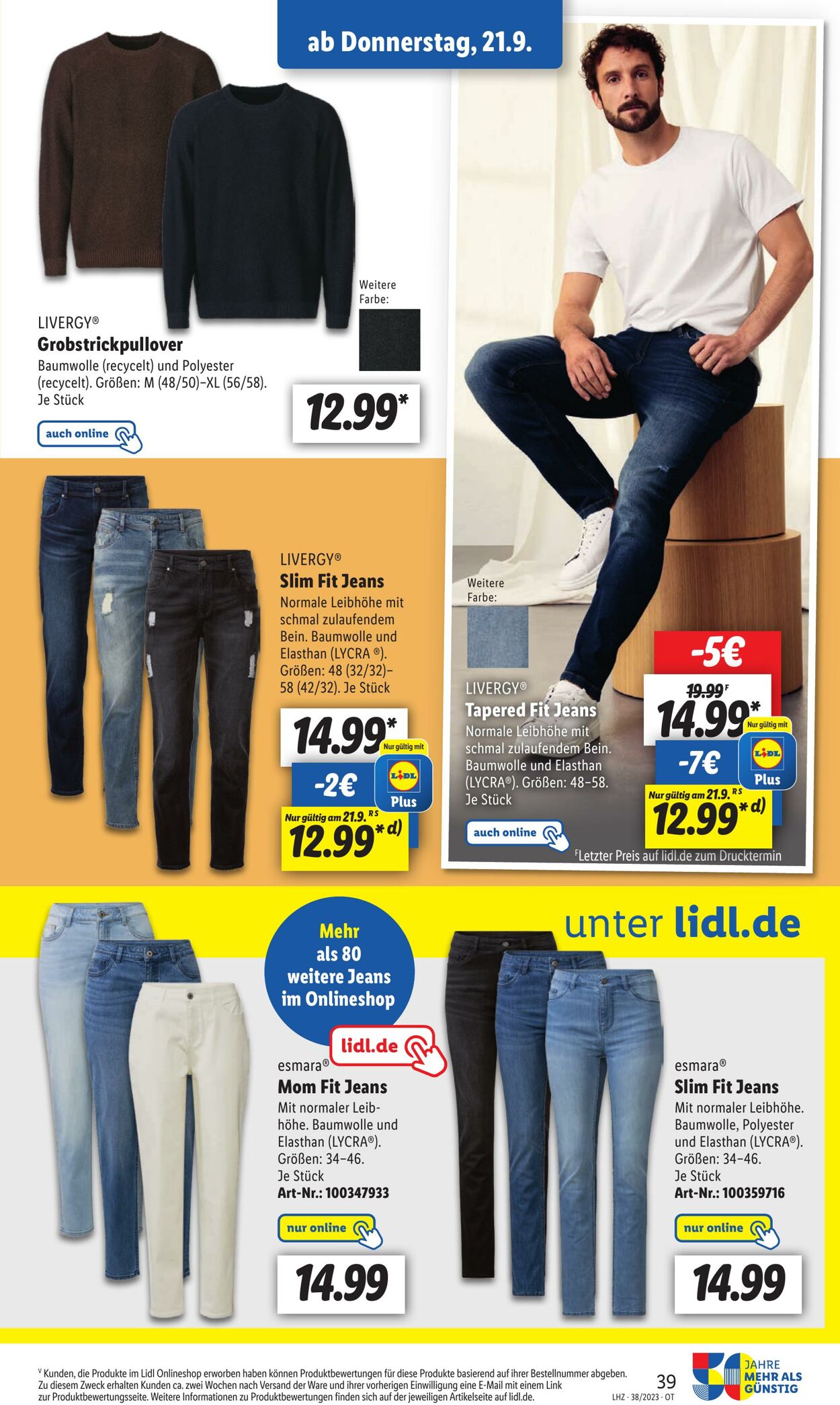 Prospekt Lidl 18.09.2023 - 23.09.2023