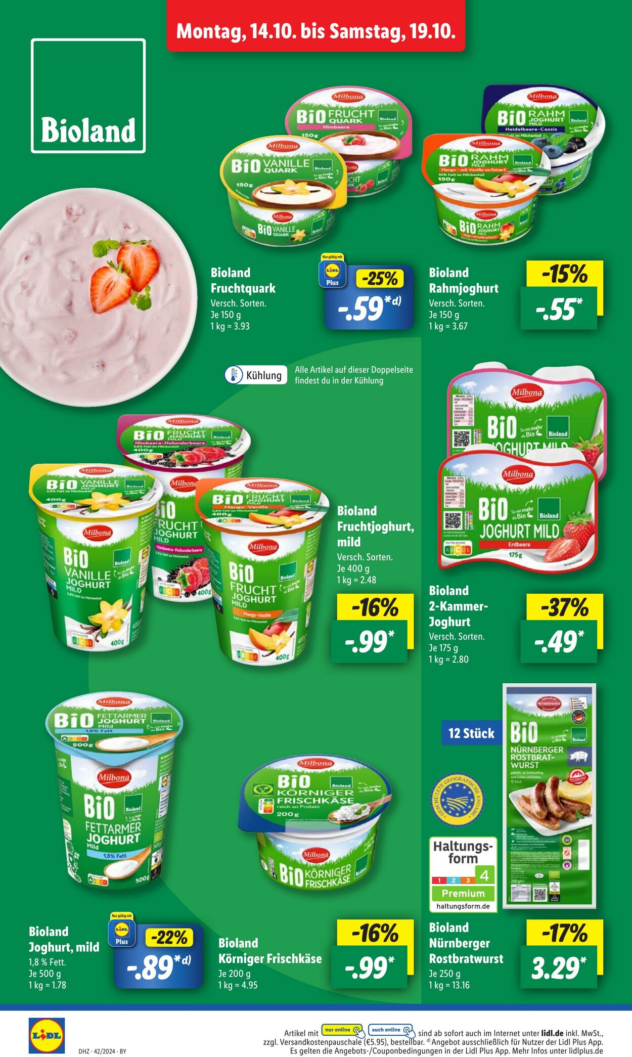 Prospekt Lidl 14.10.2024 - 19.10.2024