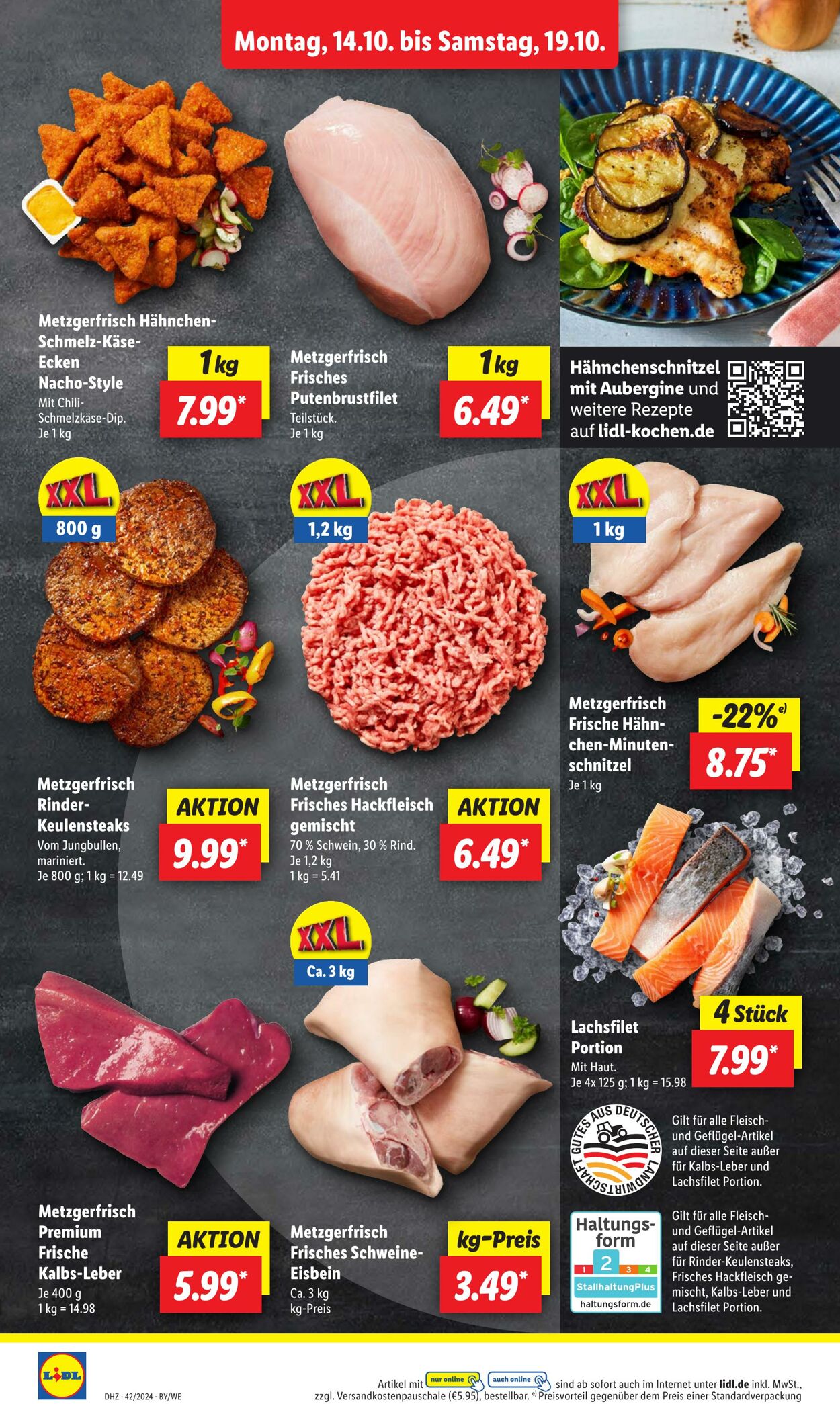 Prospekt Lidl 14.10.2024 - 19.10.2024