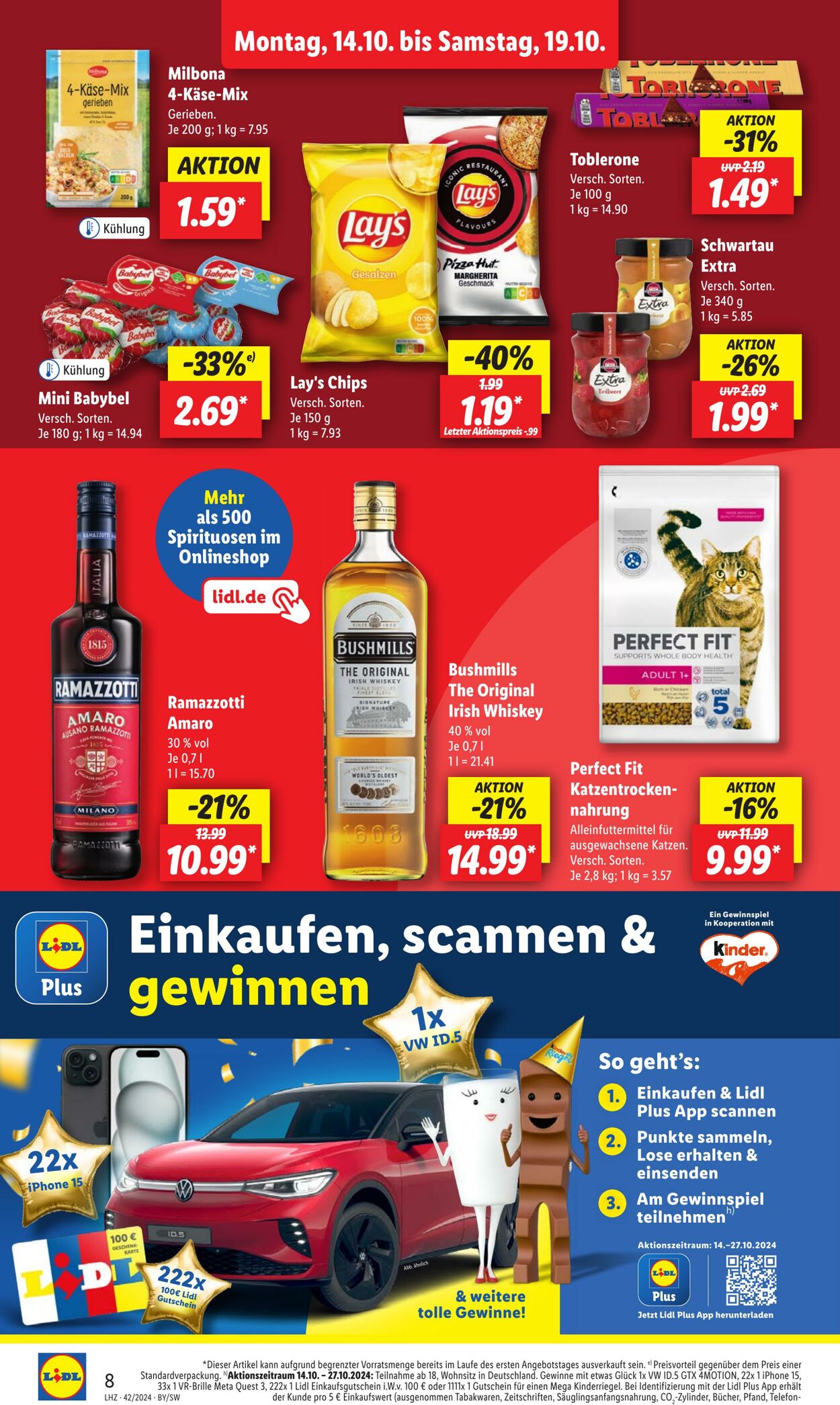 Prospekt Lidl 14.10.2024 - 19.10.2024