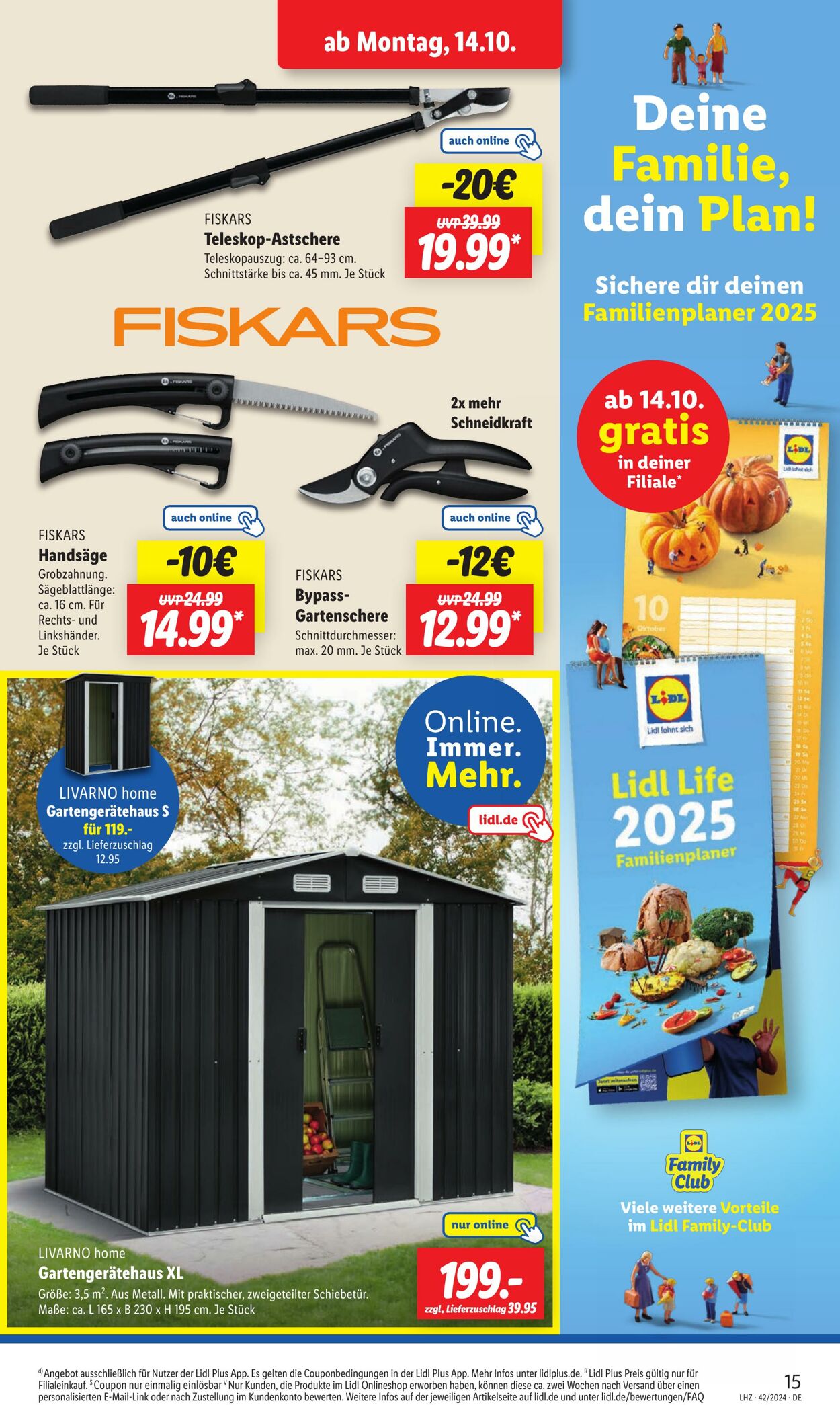 Prospekt Lidl 14.10.2024 - 19.10.2024