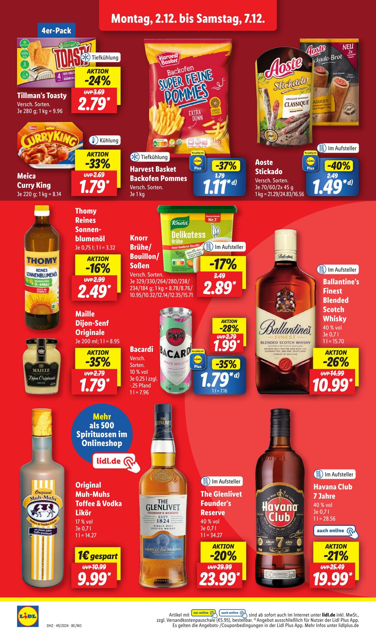 Prospekt Lidl 02.12.2024 - 07.12.2024