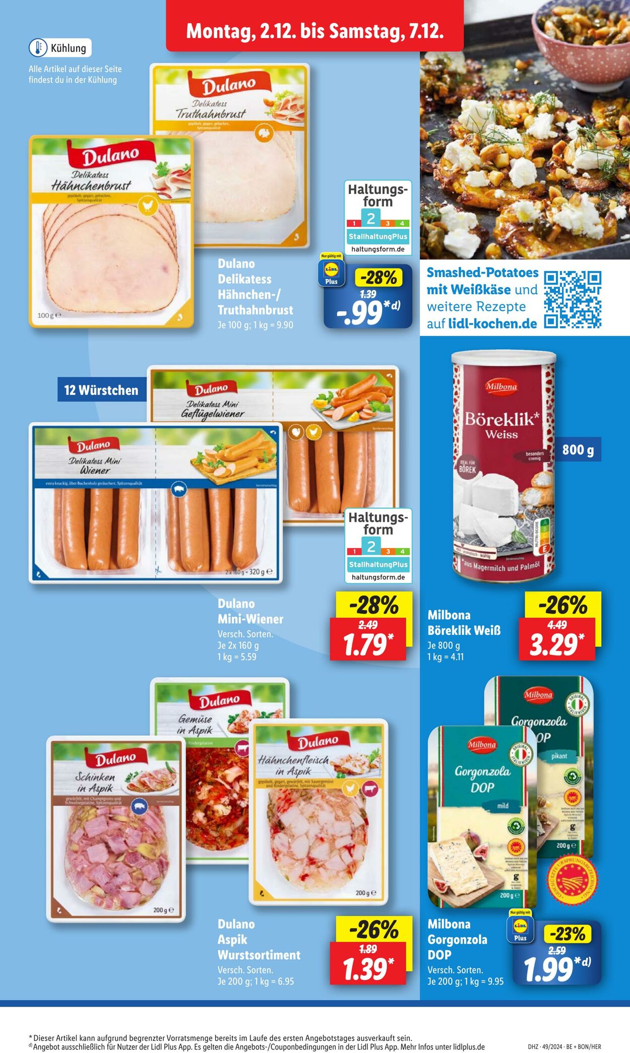 Prospekt Lidl 02.12.2024 - 07.12.2024