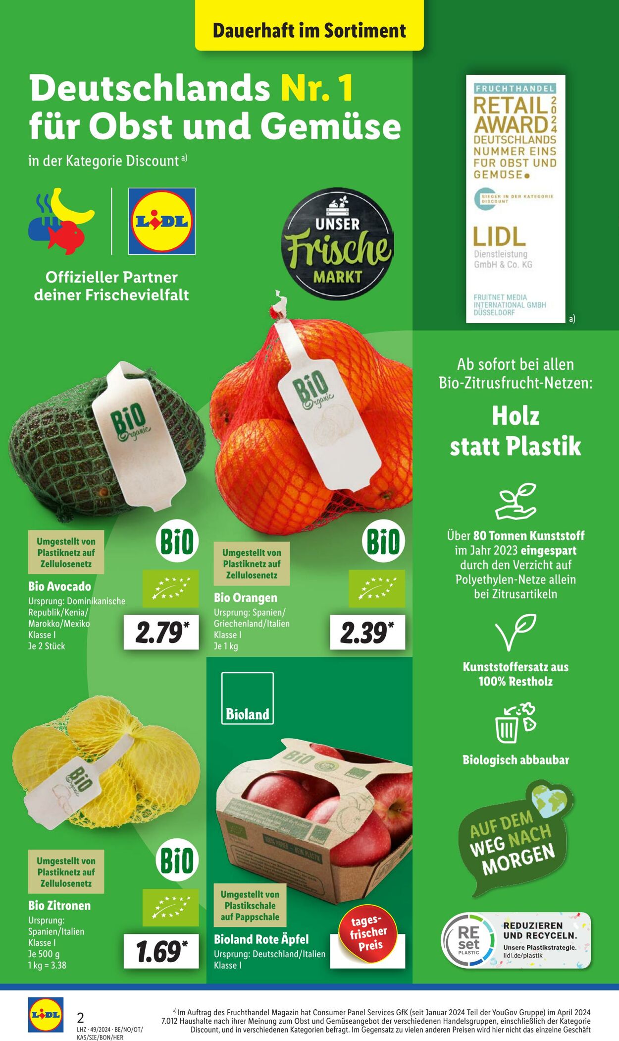 Prospekt Lidl 02.12.2024 - 07.12.2024