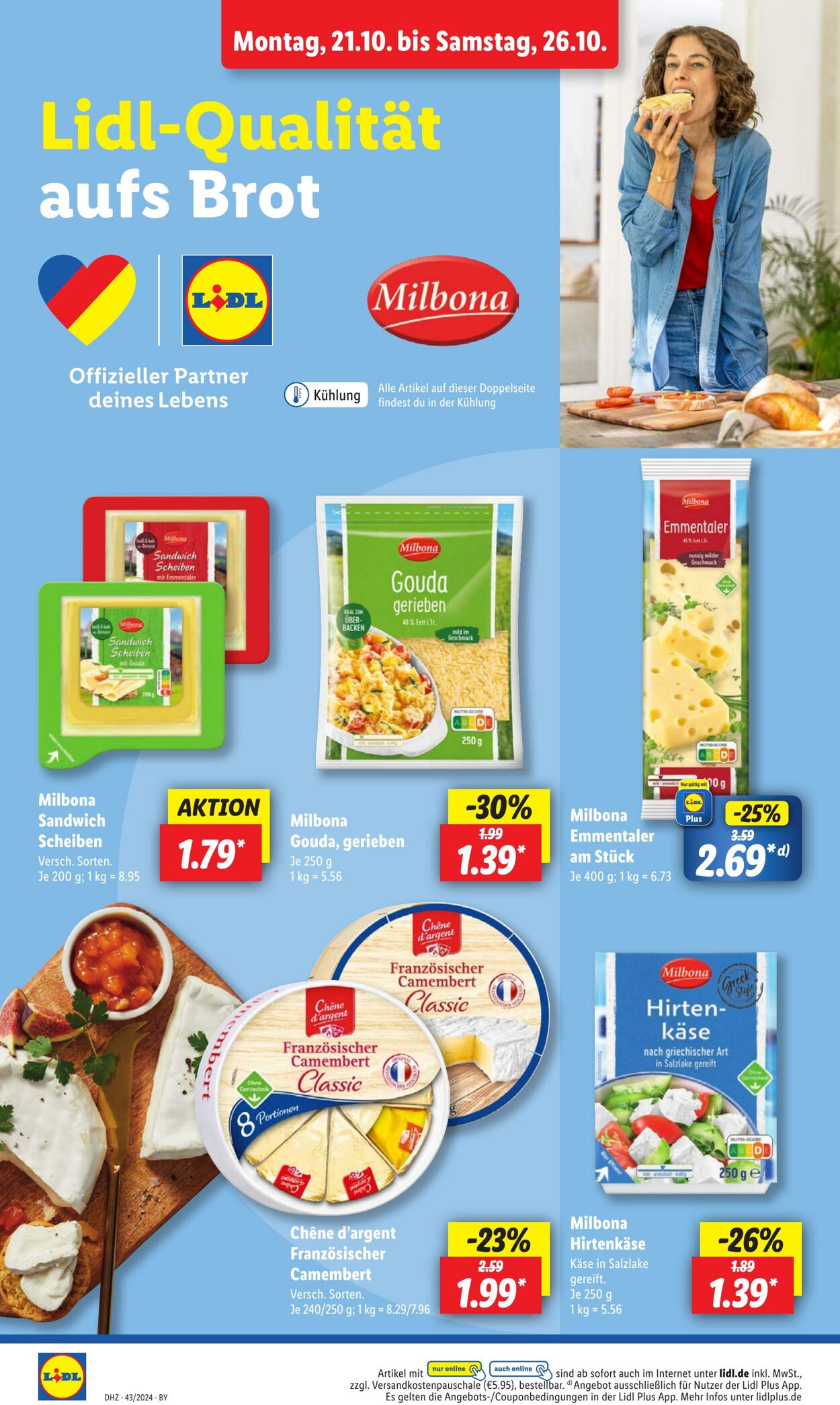 Prospekt Lidl 21.10.2024 - 26.10.2024