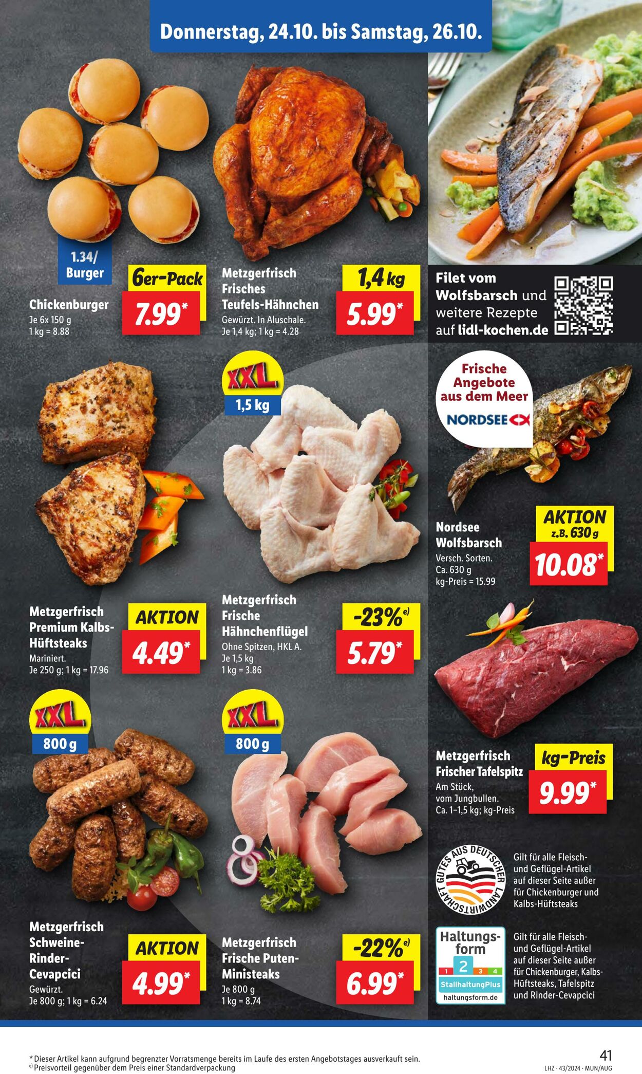 Prospekt Lidl 21.10.2024 - 26.10.2024