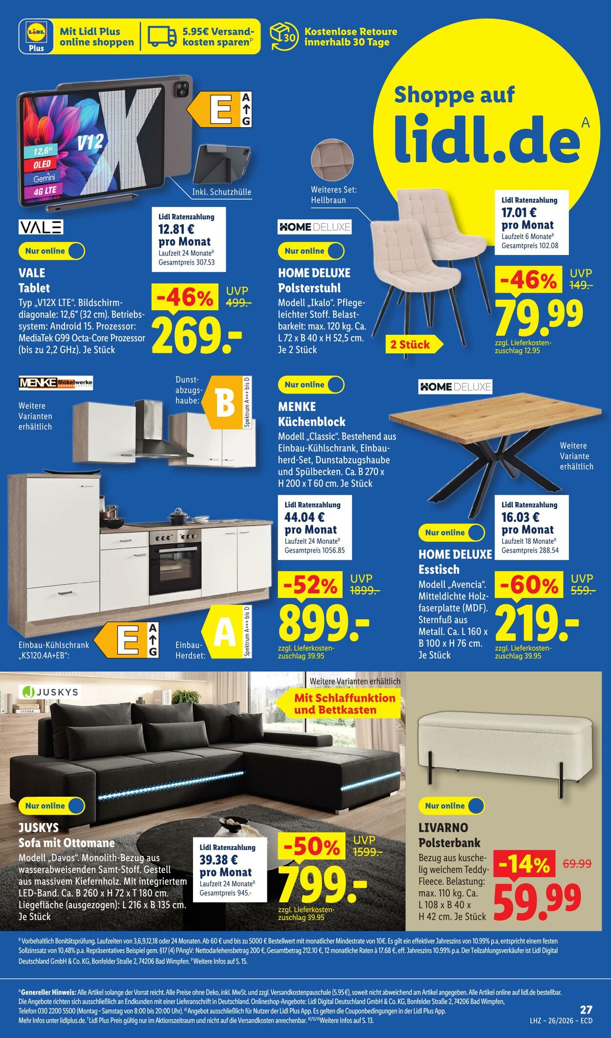 Prospekt Lidl 22.06.2026 - 27.06.2026