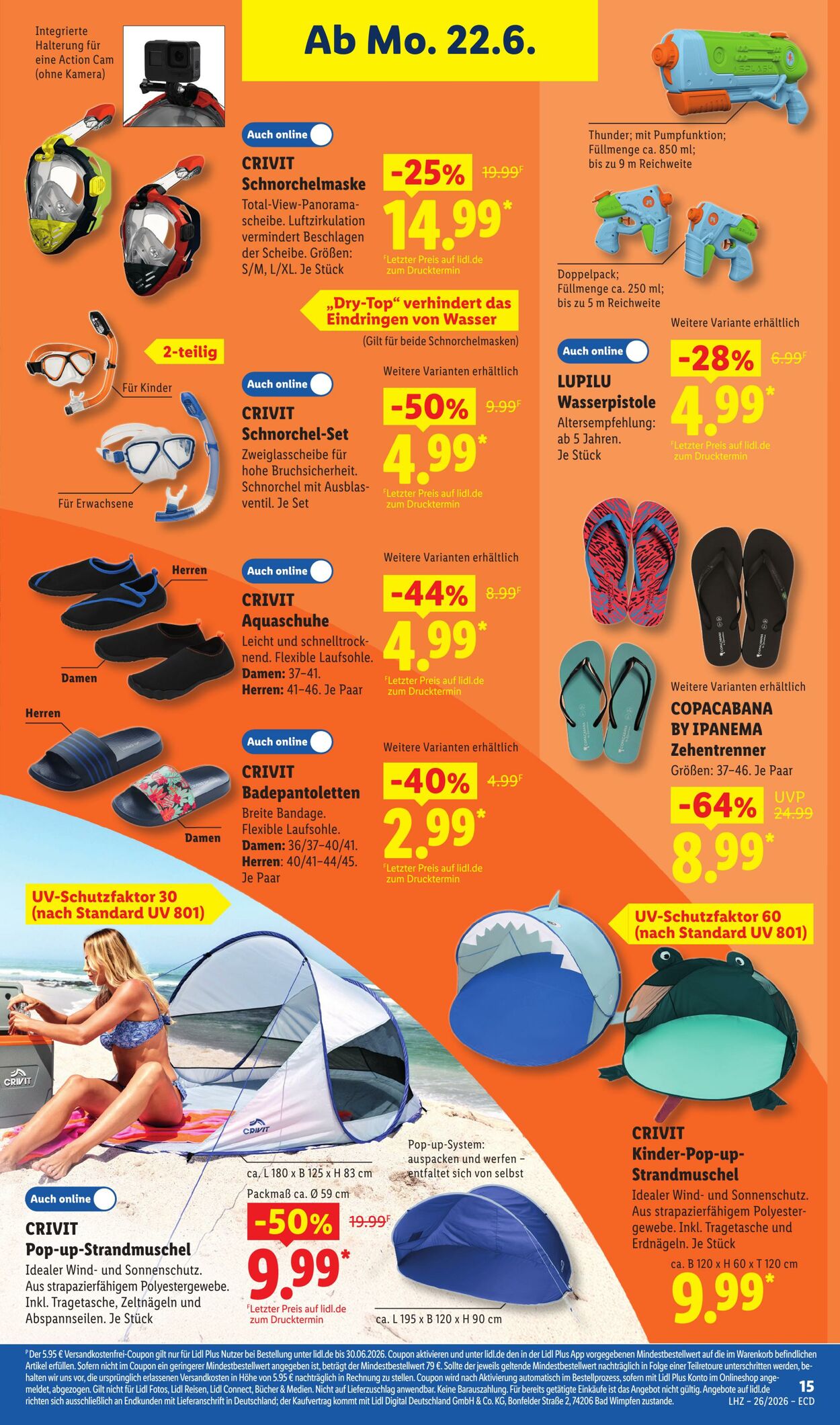 Prospekt Lidl 22.06.2026 - 27.06.2026
