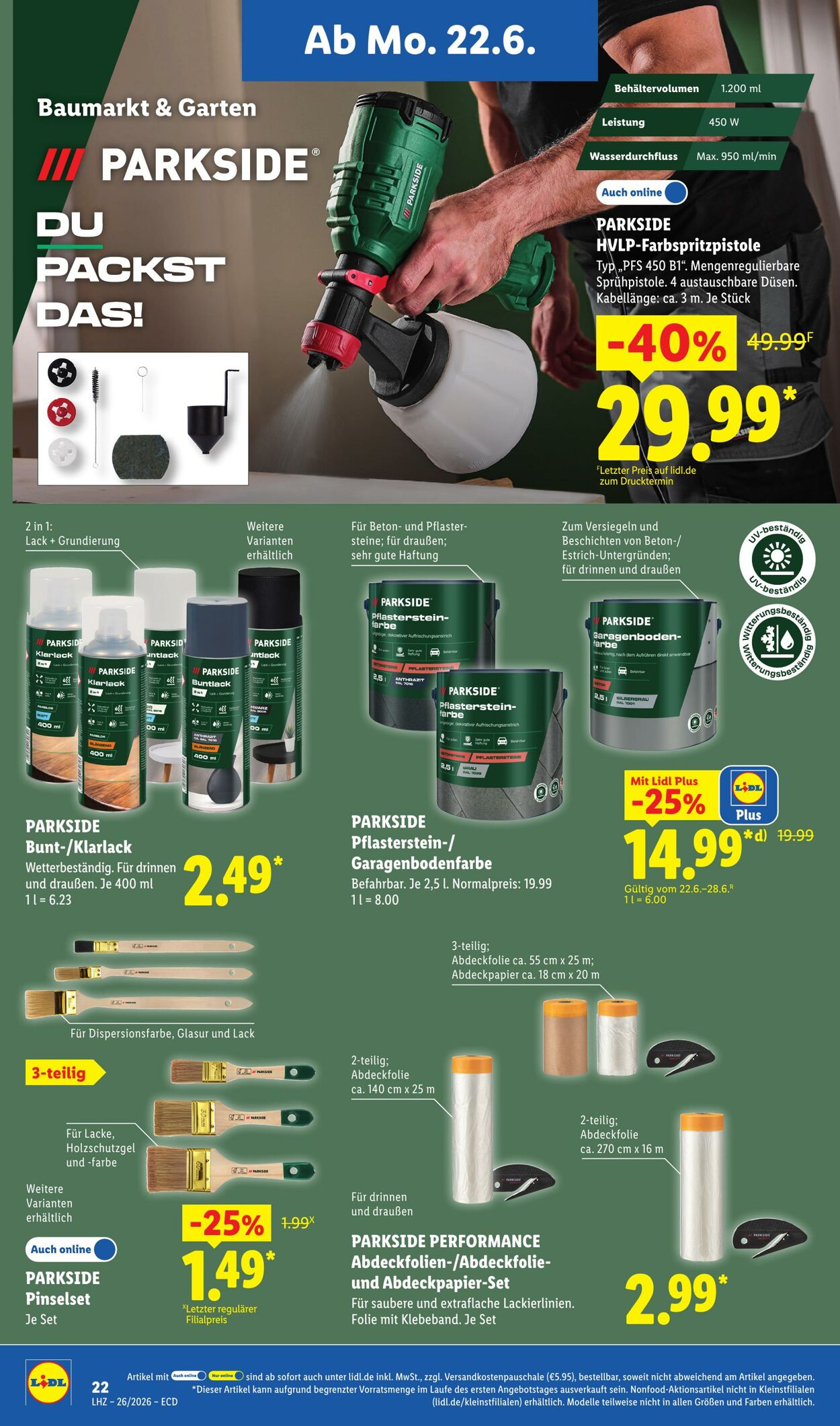 Prospekt Lidl 22.06.2026 - 27.06.2026