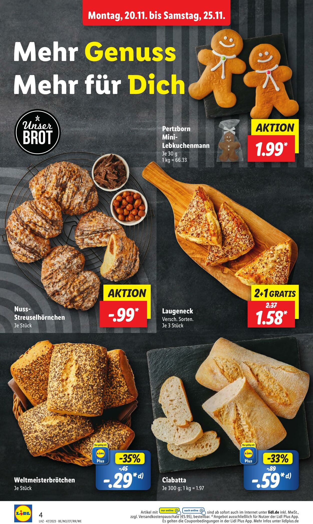 Prospekt Lidl 20.11.2023 - 25.11.2023