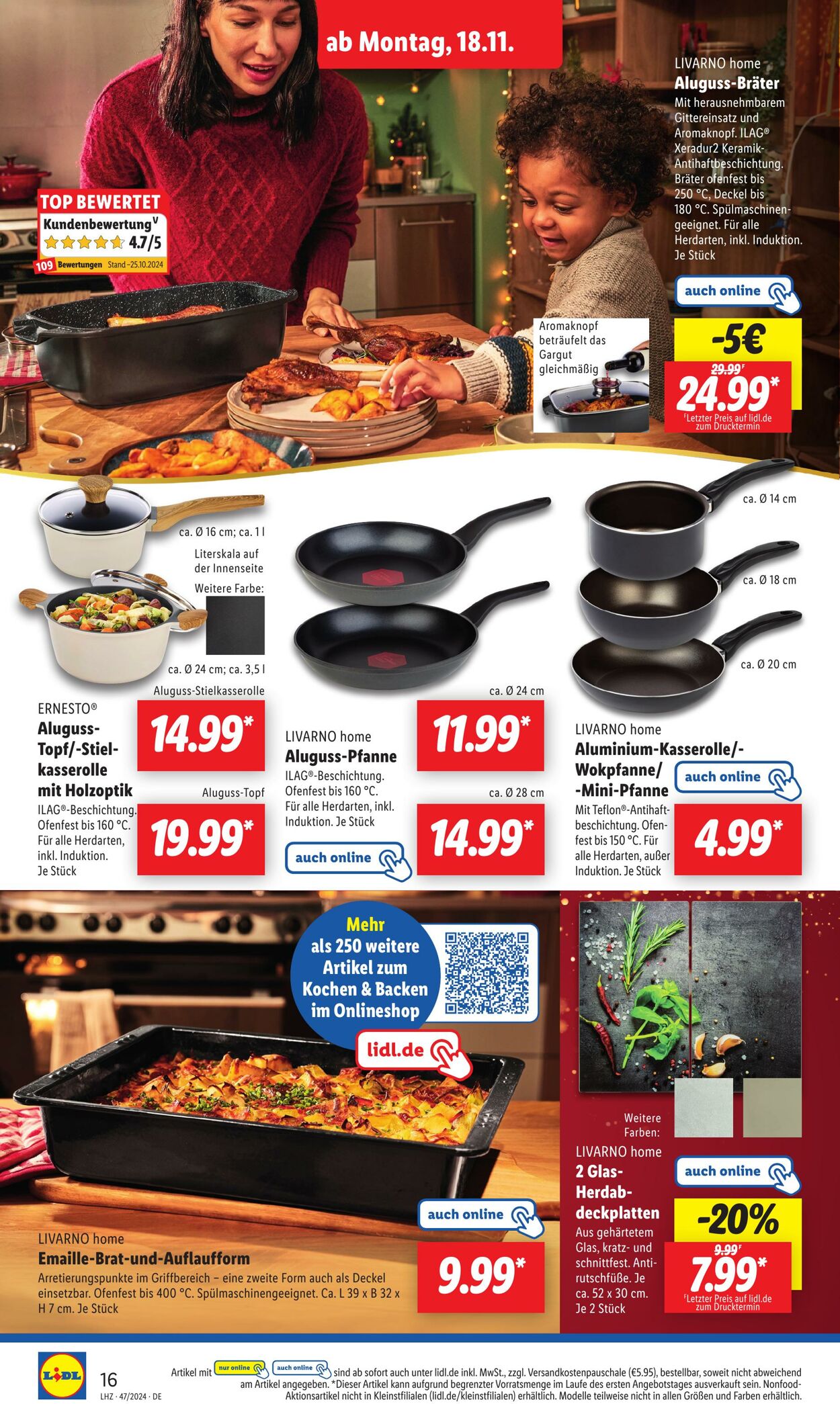 Prospekt Lidl 18.11.2024 - 23.11.2024