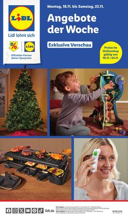 Prospekt Lidl 18.11.2024 - 23.11.2024