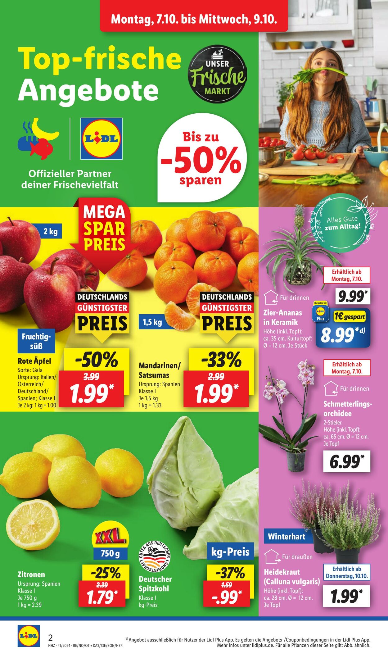 Prospekt Lidl 07.10.2024 - 12.10.2024