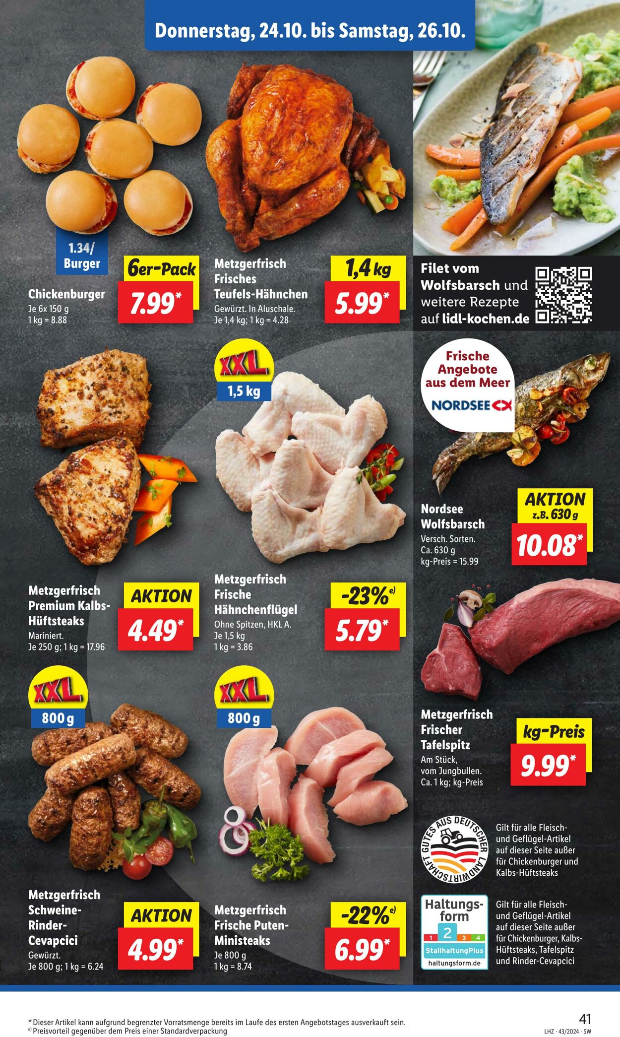 Prospekt Lidl 21.10.2024 - 26.10.2024