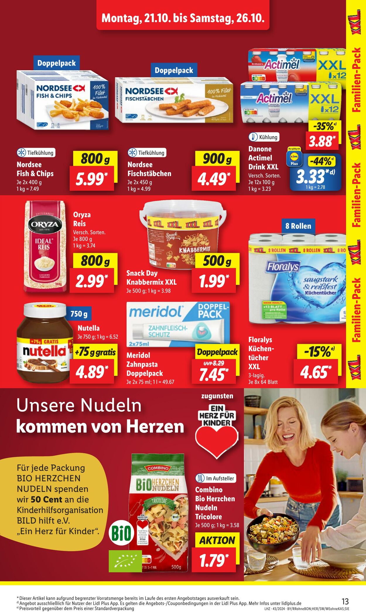 Prospekt Lidl 21.10.2024 - 26.10.2024