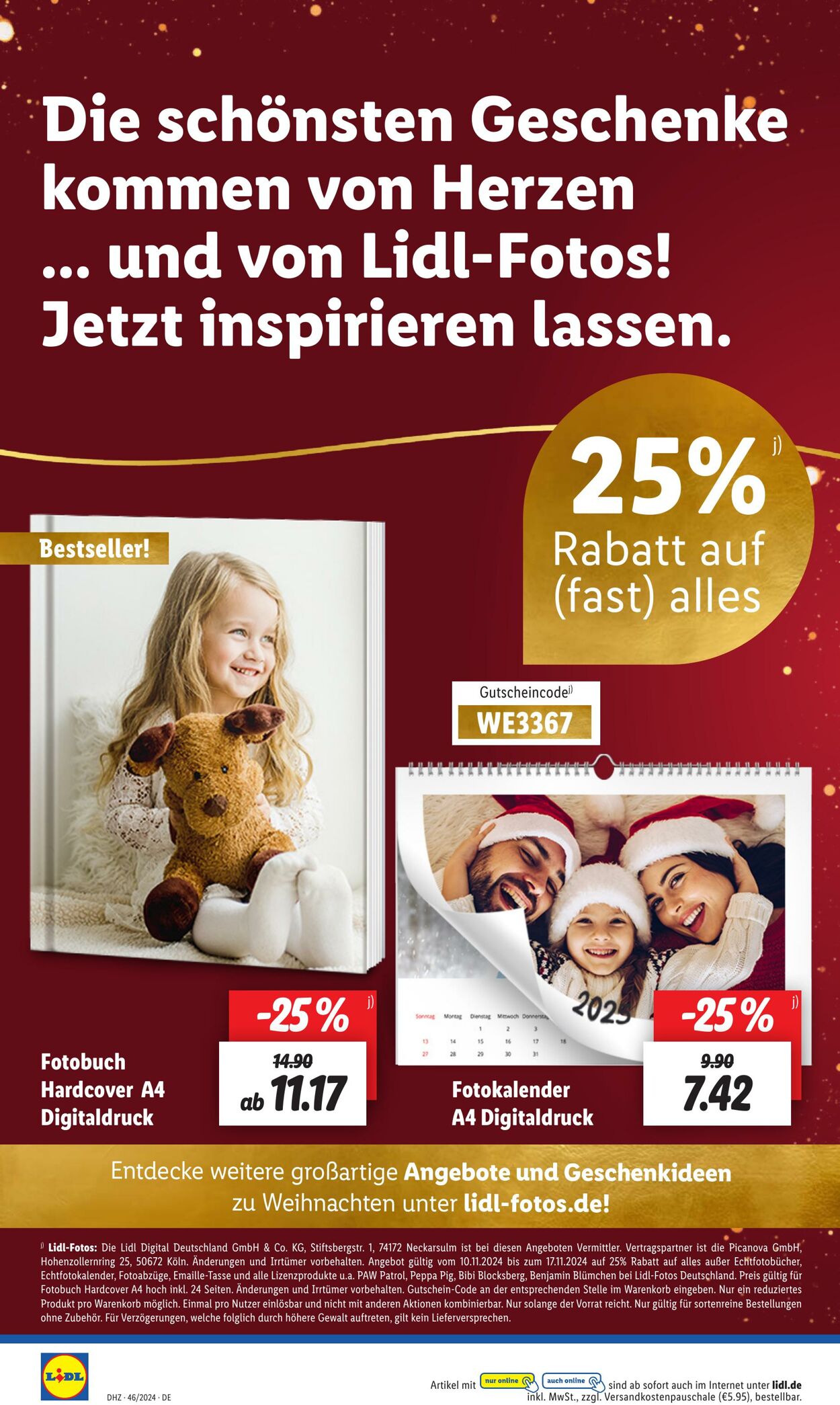 Prospekt Lidl 11.11.2024 - 16.11.2024