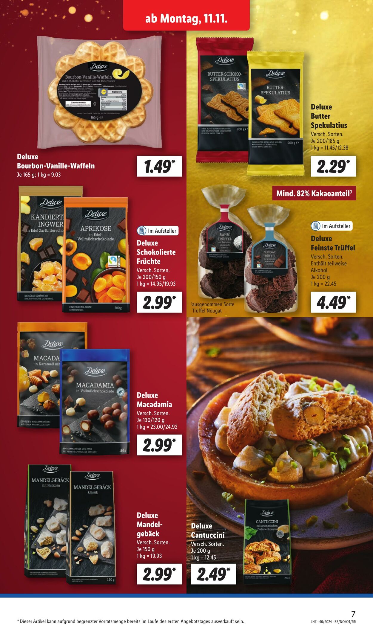 Prospekt Lidl 11.11.2024 - 16.11.2024