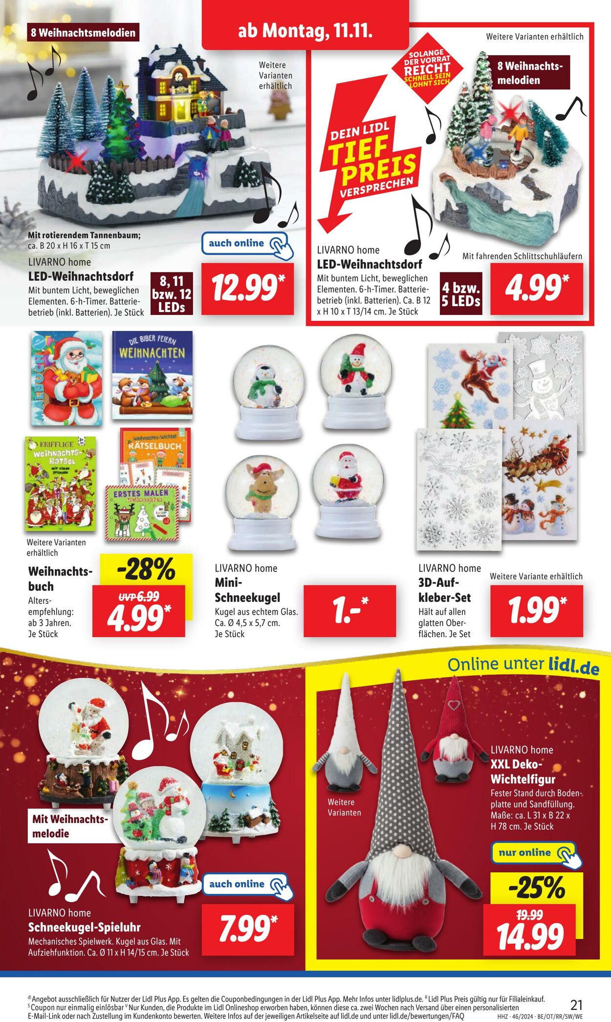 Prospekt Lidl 11.11.2024 - 16.11.2024