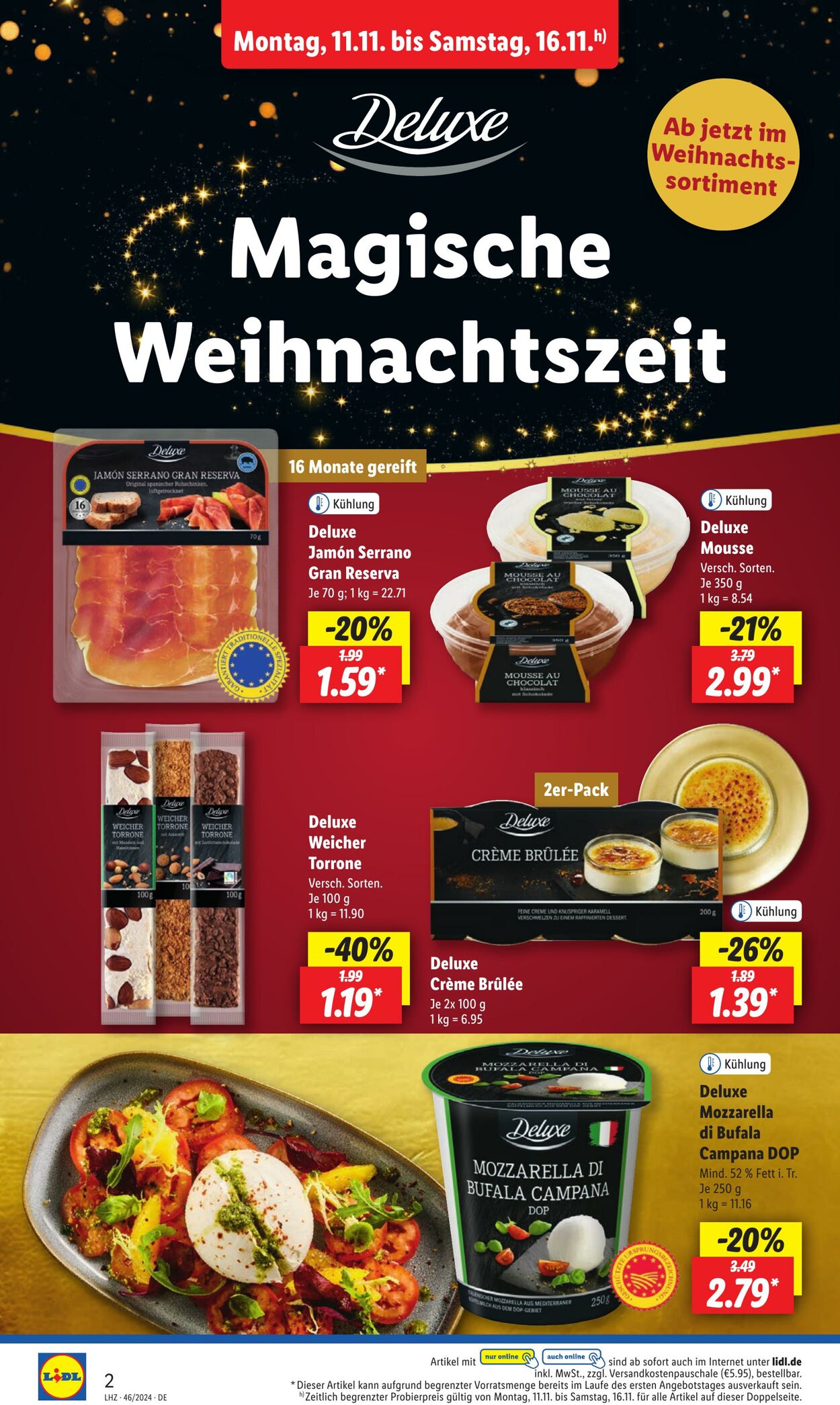 Prospekt Lidl 11.11.2024 - 16.11.2024