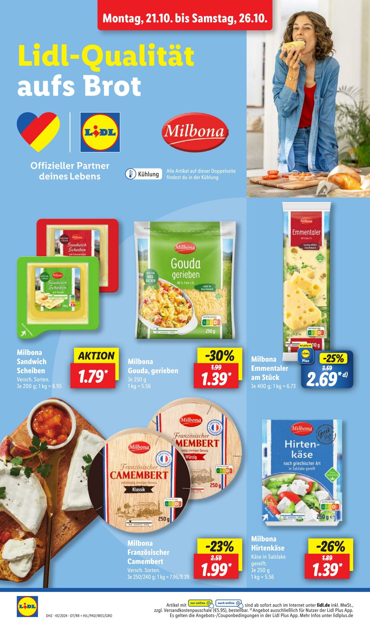 Prospekt Lidl 21.10.2024 - 26.10.2024