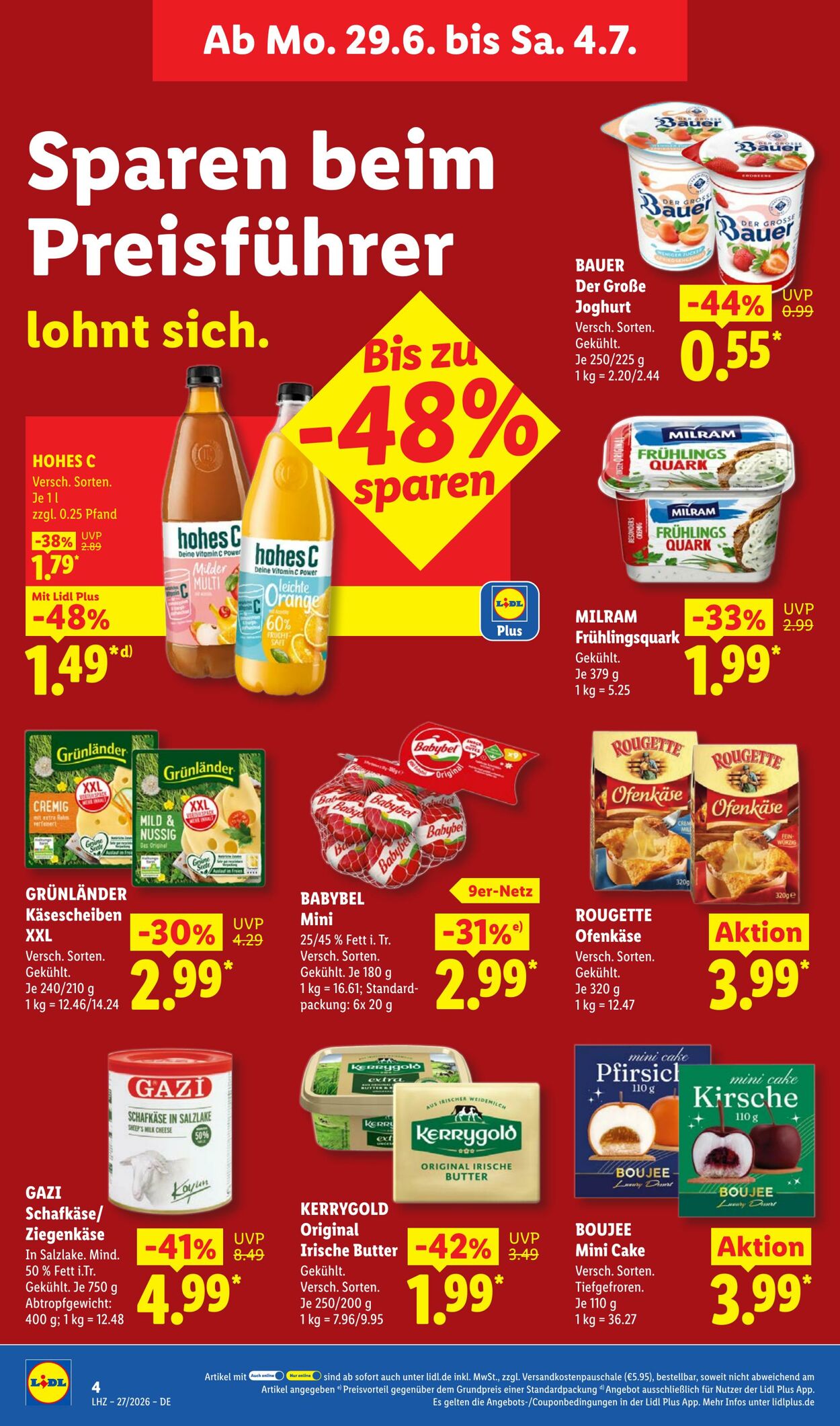 Prospekt Lidl 29.06.2026 - 04.07.2026