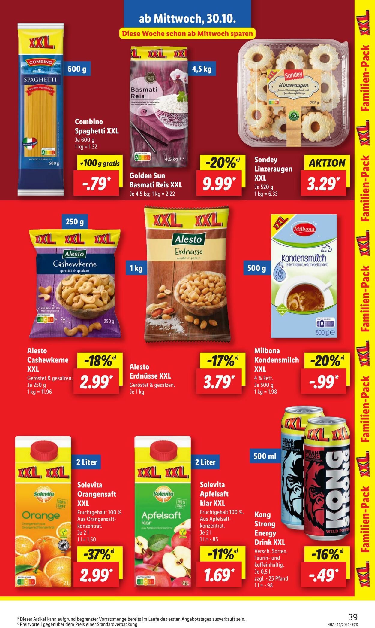 Prospekt Lidl 28.10.2024 - 02.11.2024