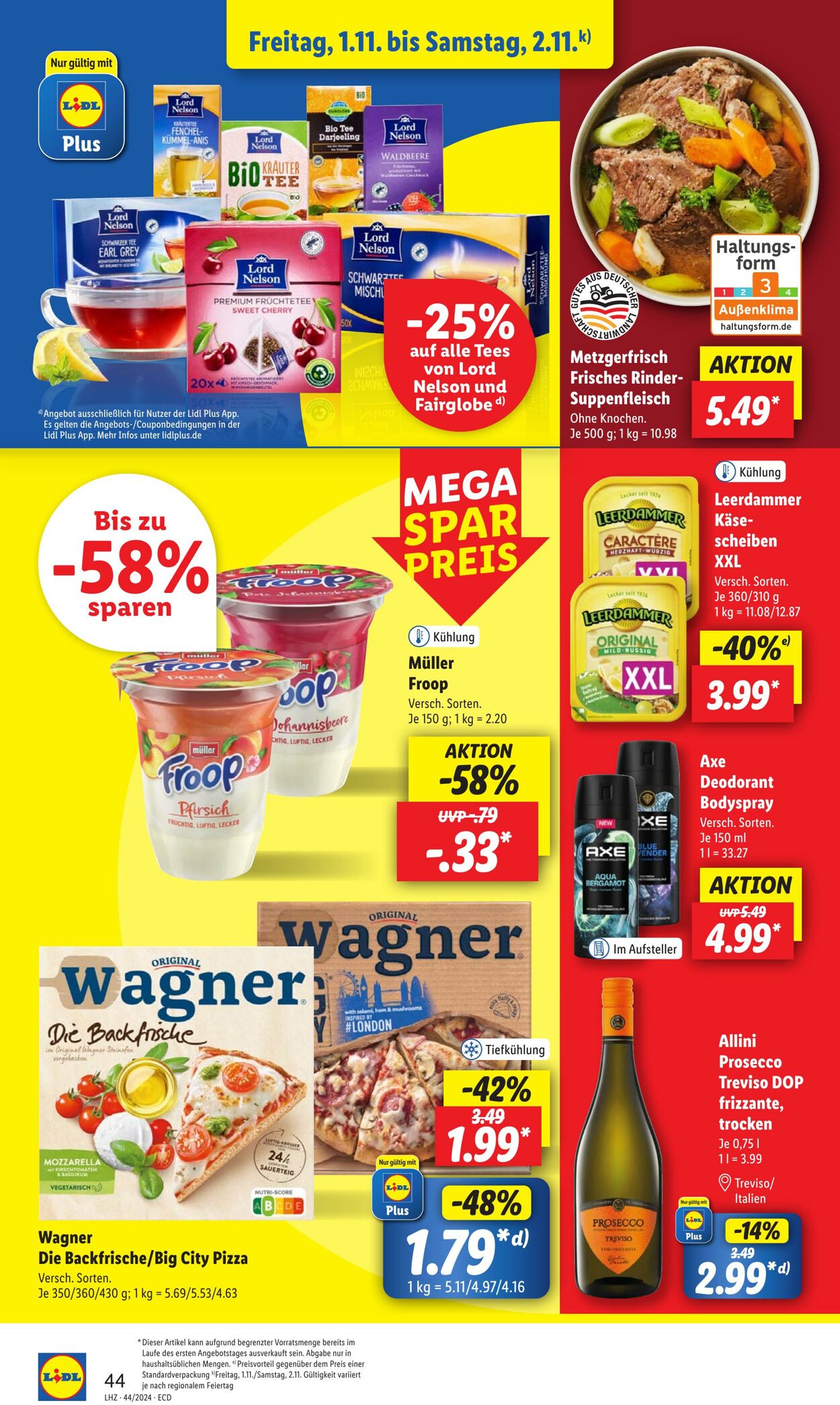 Prospekt Lidl 28.10.2024 - 02.11.2024