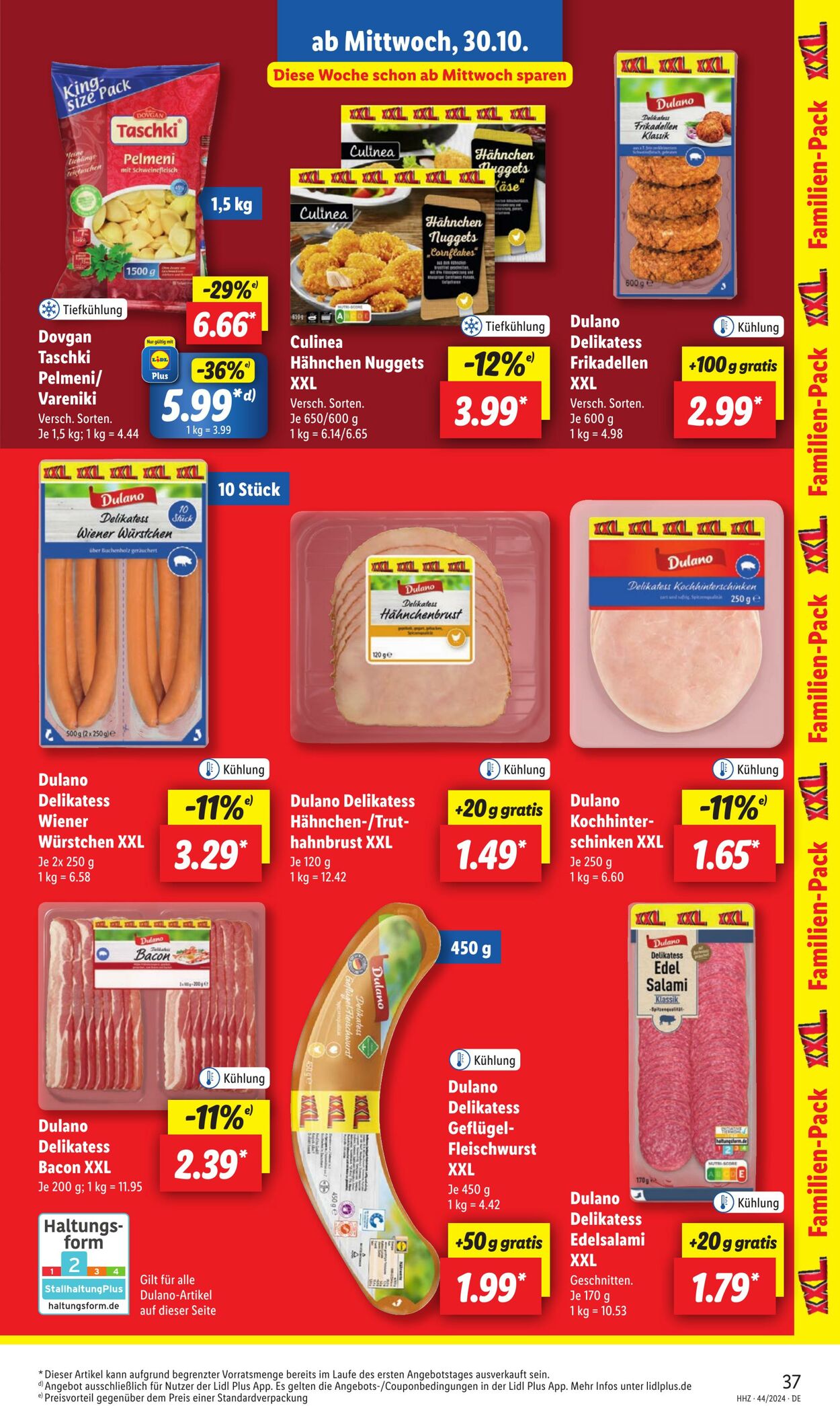 Prospekt Lidl 28.10.2024 - 02.11.2024