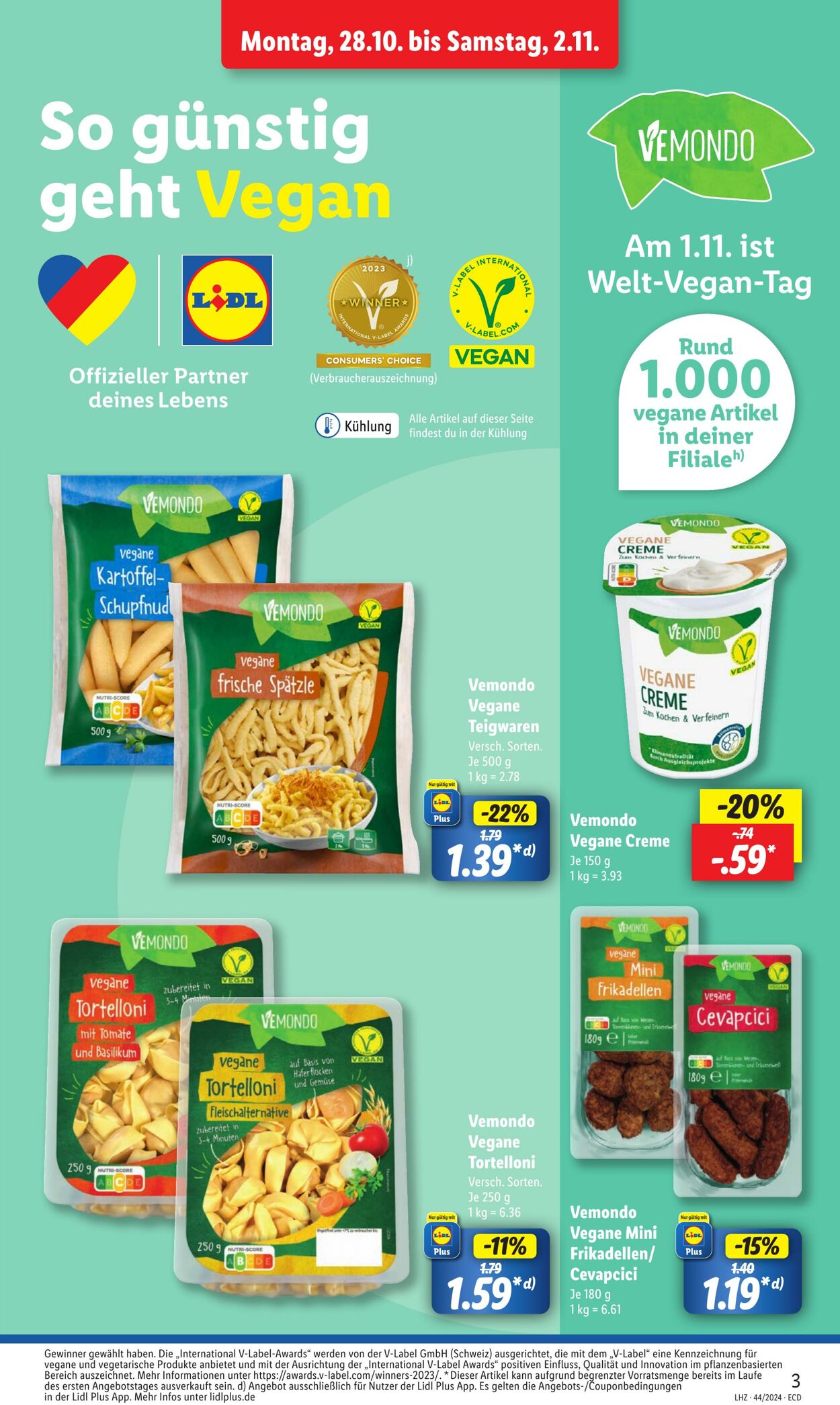 Prospekt Lidl 28.10.2024 - 02.11.2024