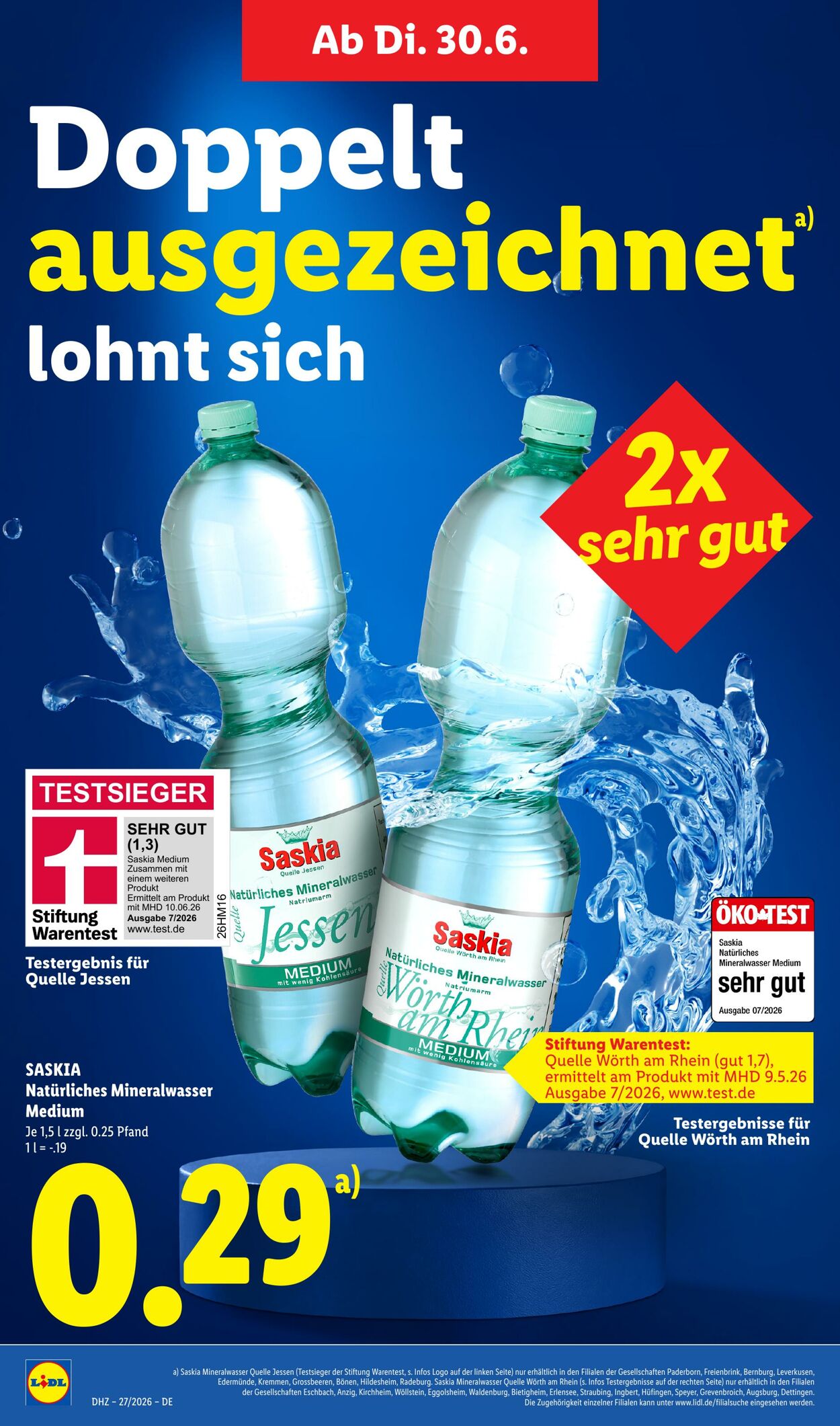 Prospekt Lidl 29.06.2026 - 04.07.2026