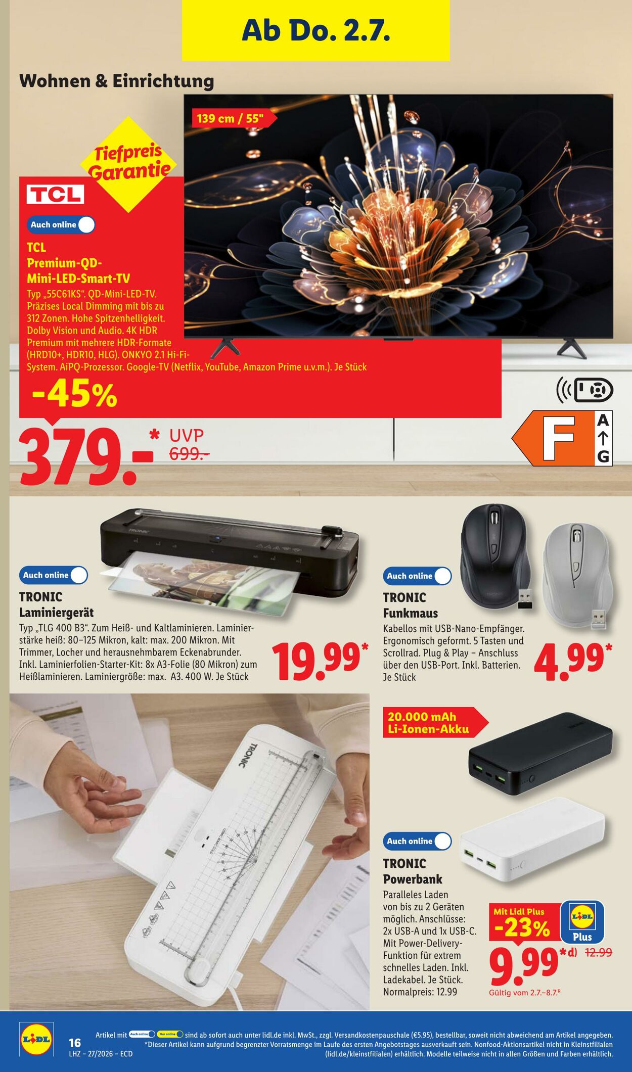 Prospekt Lidl 29.06.2026 - 04.07.2026