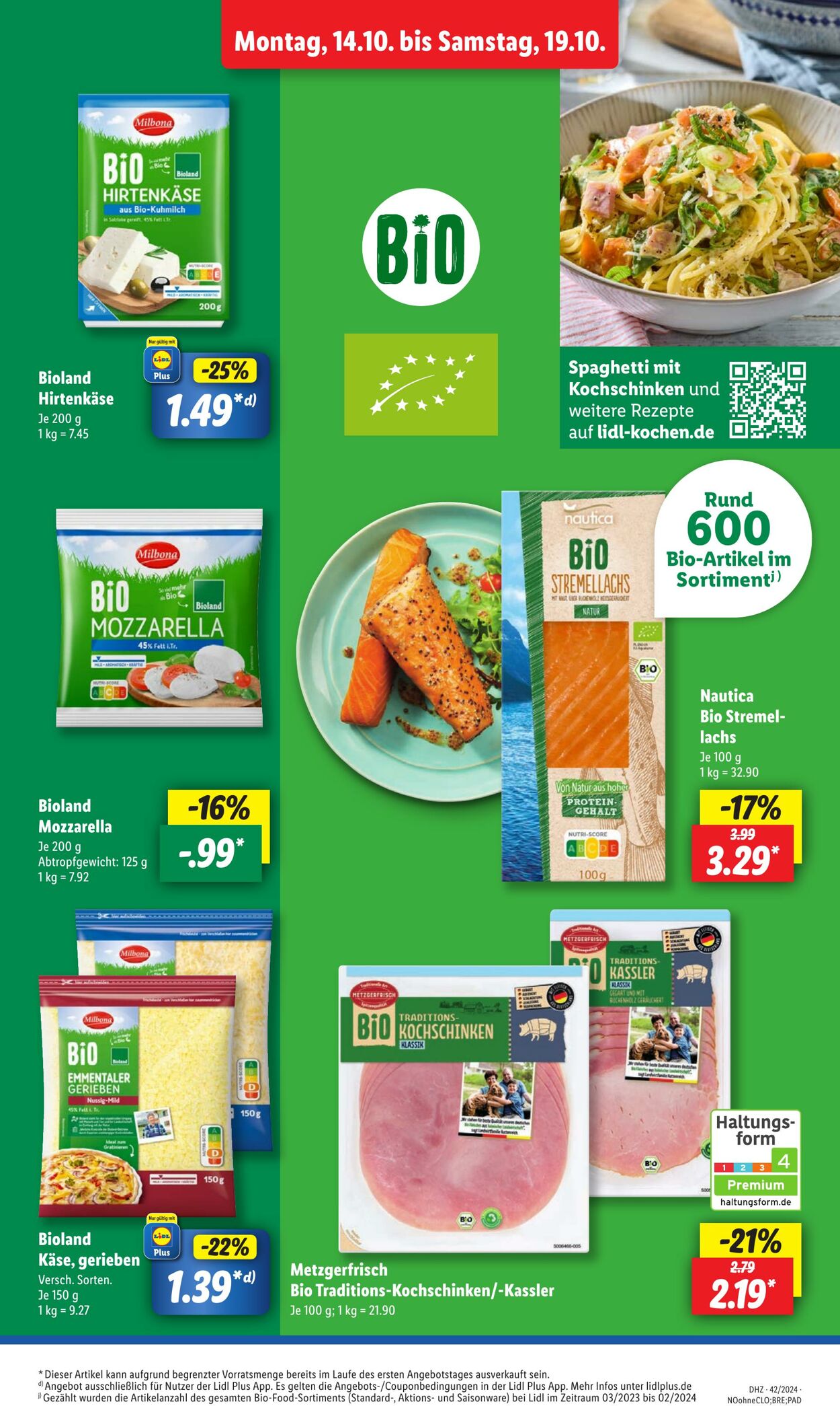 Prospekt Lidl 14.10.2024 - 19.10.2024