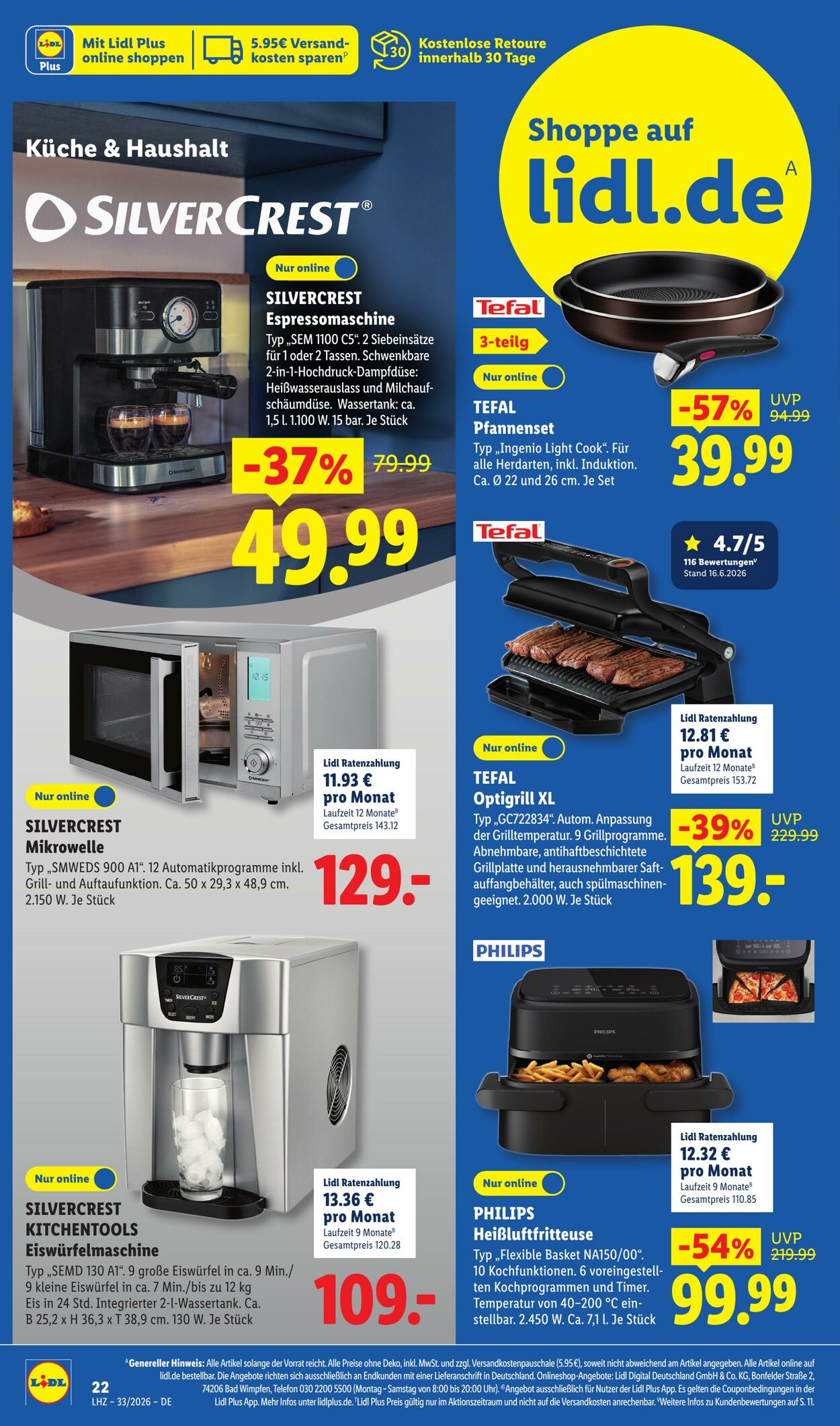 Prospekt Lidl 10.08.2026 - 15.08.2026