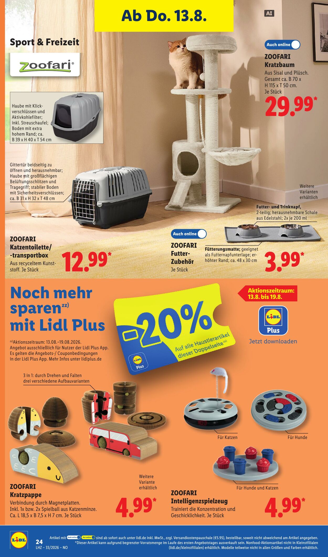 Prospekt Lidl 10.08.2026 - 15.08.2026