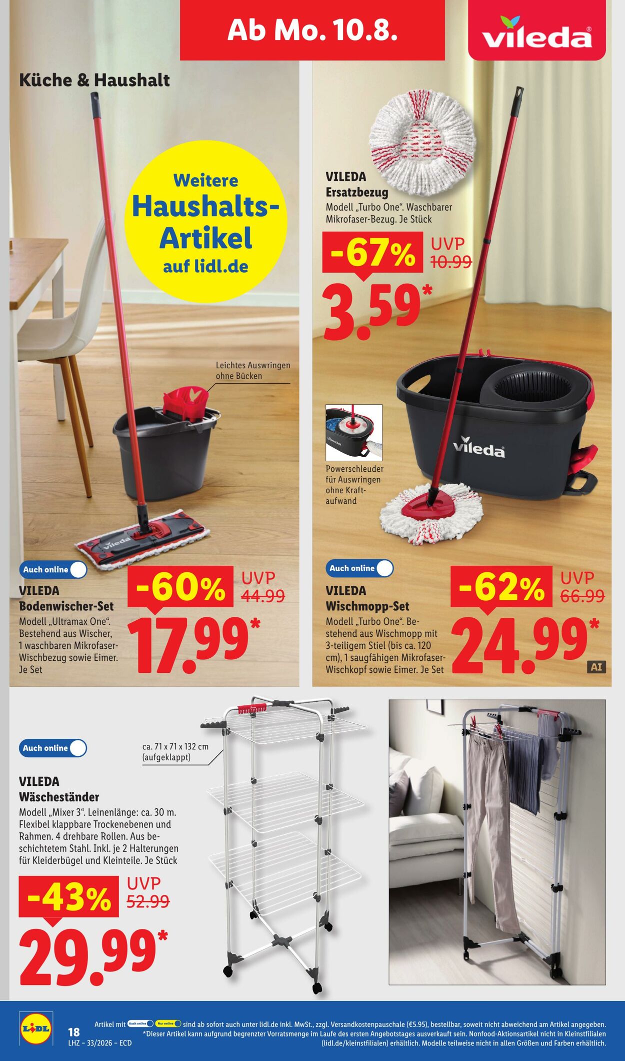 Prospekt Lidl 10.08.2026 - 15.08.2026