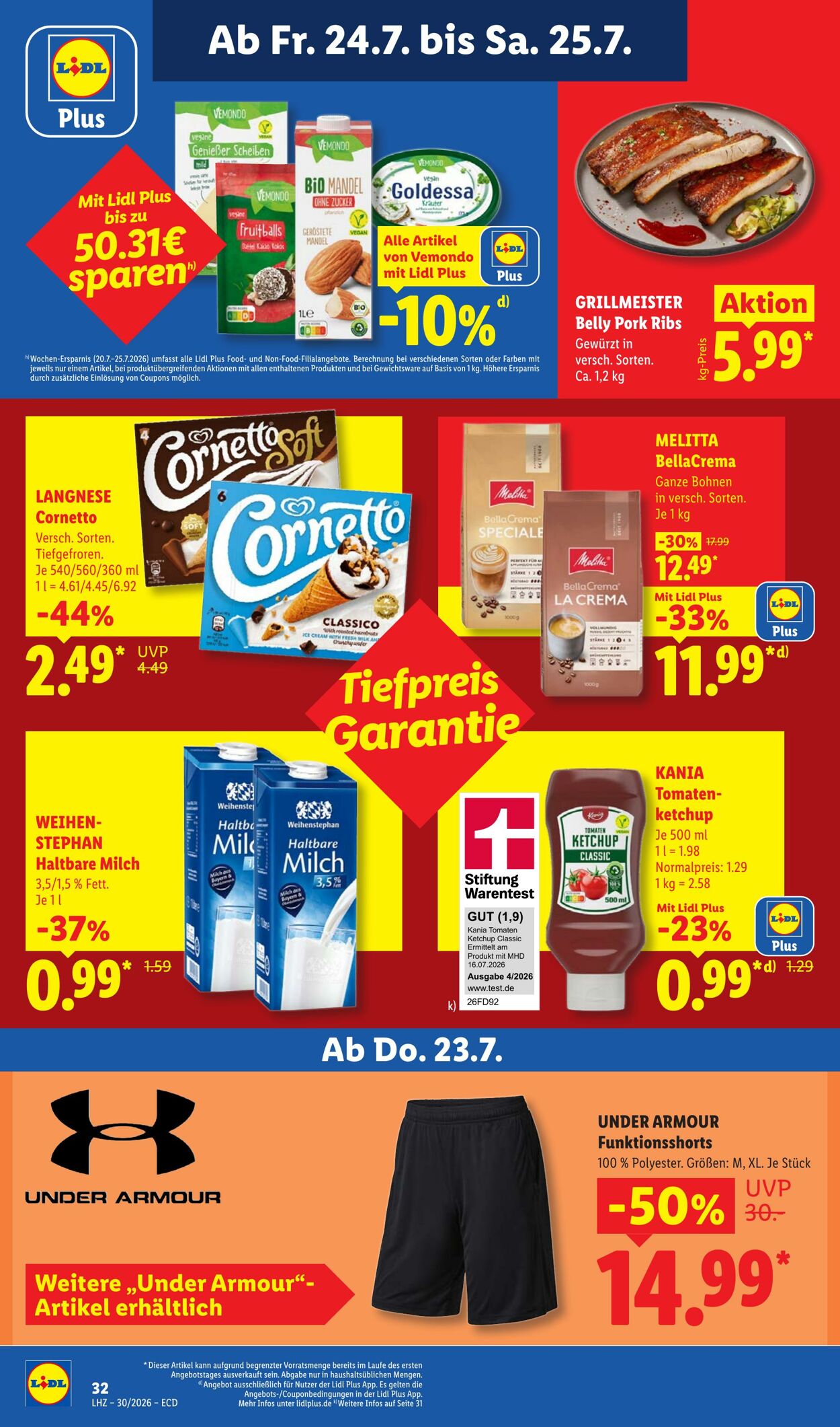 Prospekt Lidl 20.07.2026 - 25.07.2026