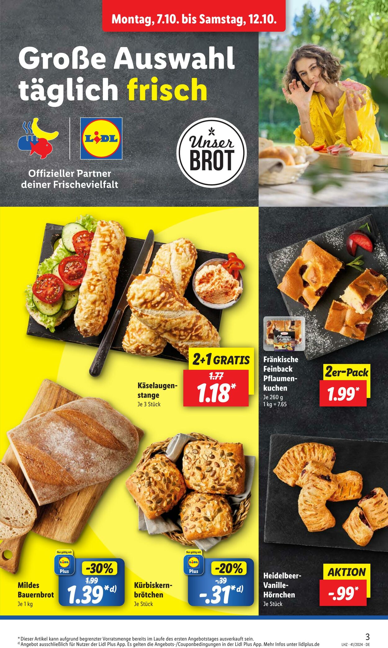 Prospekt Lidl 07.10.2024 - 12.10.2024