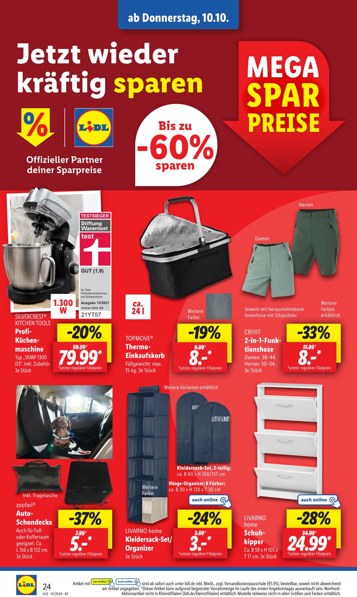 Prospekt Lidl 07.10.2024 - 12.10.2024