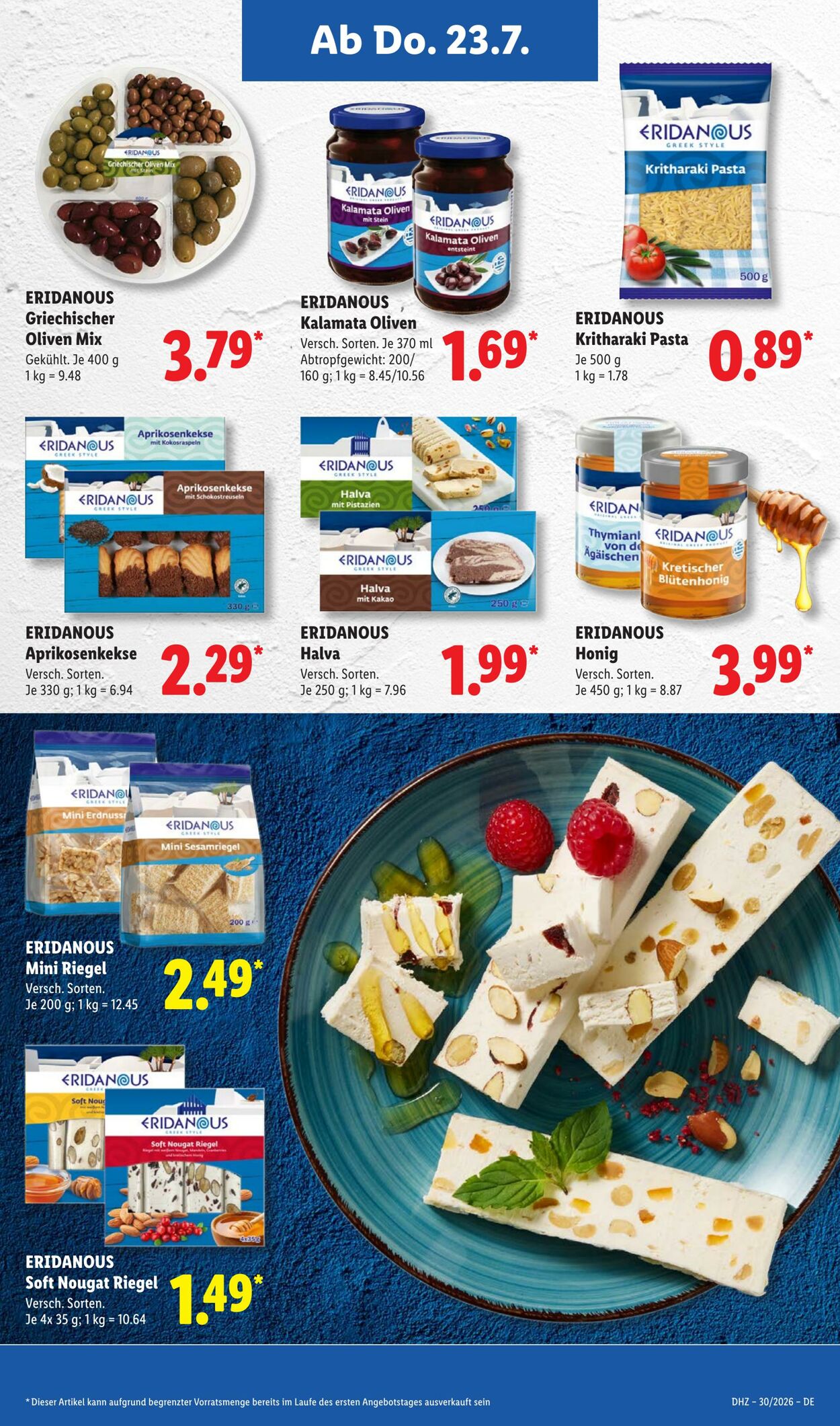 Prospekt Lidl 20.07.2026 - 25.07.2026