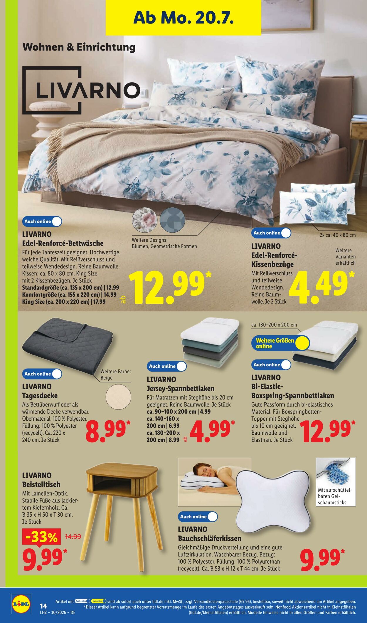 Prospekt Lidl 20.07.2026 - 25.07.2026