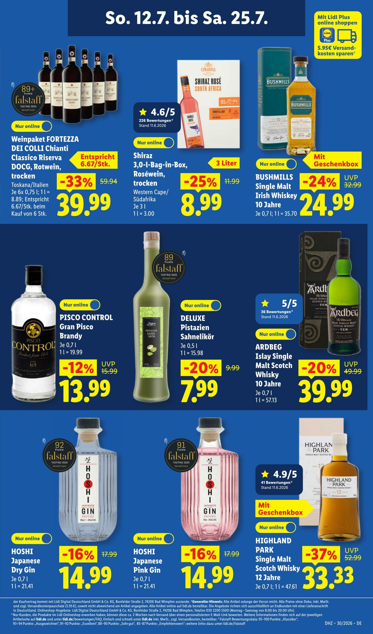 Prospekt Lidl 20.07.2026 - 25.07.2026