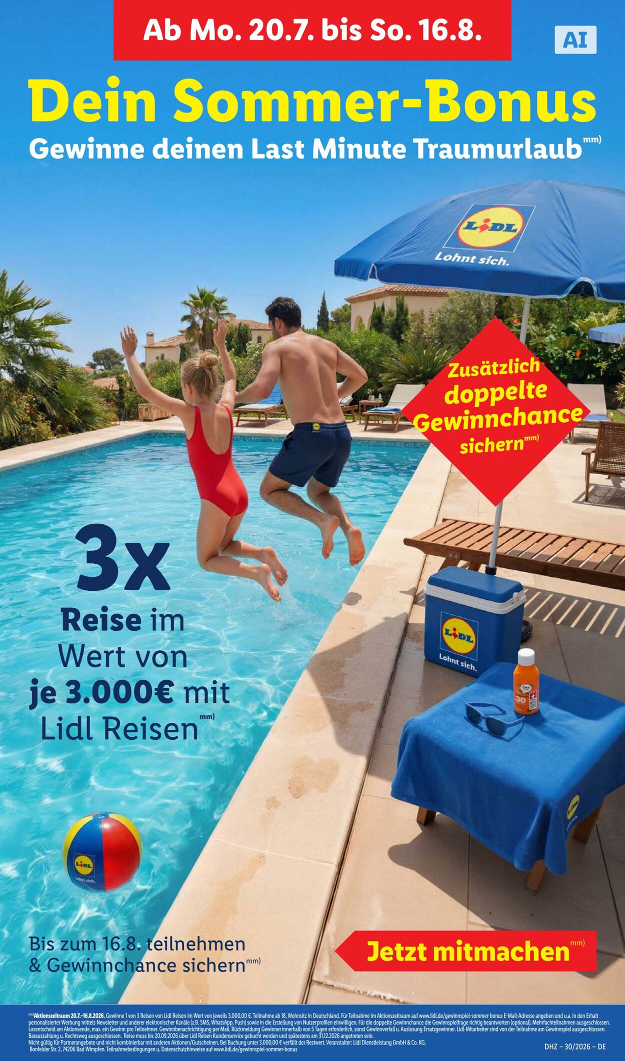 Prospekt Lidl 20.07.2026 - 25.07.2026