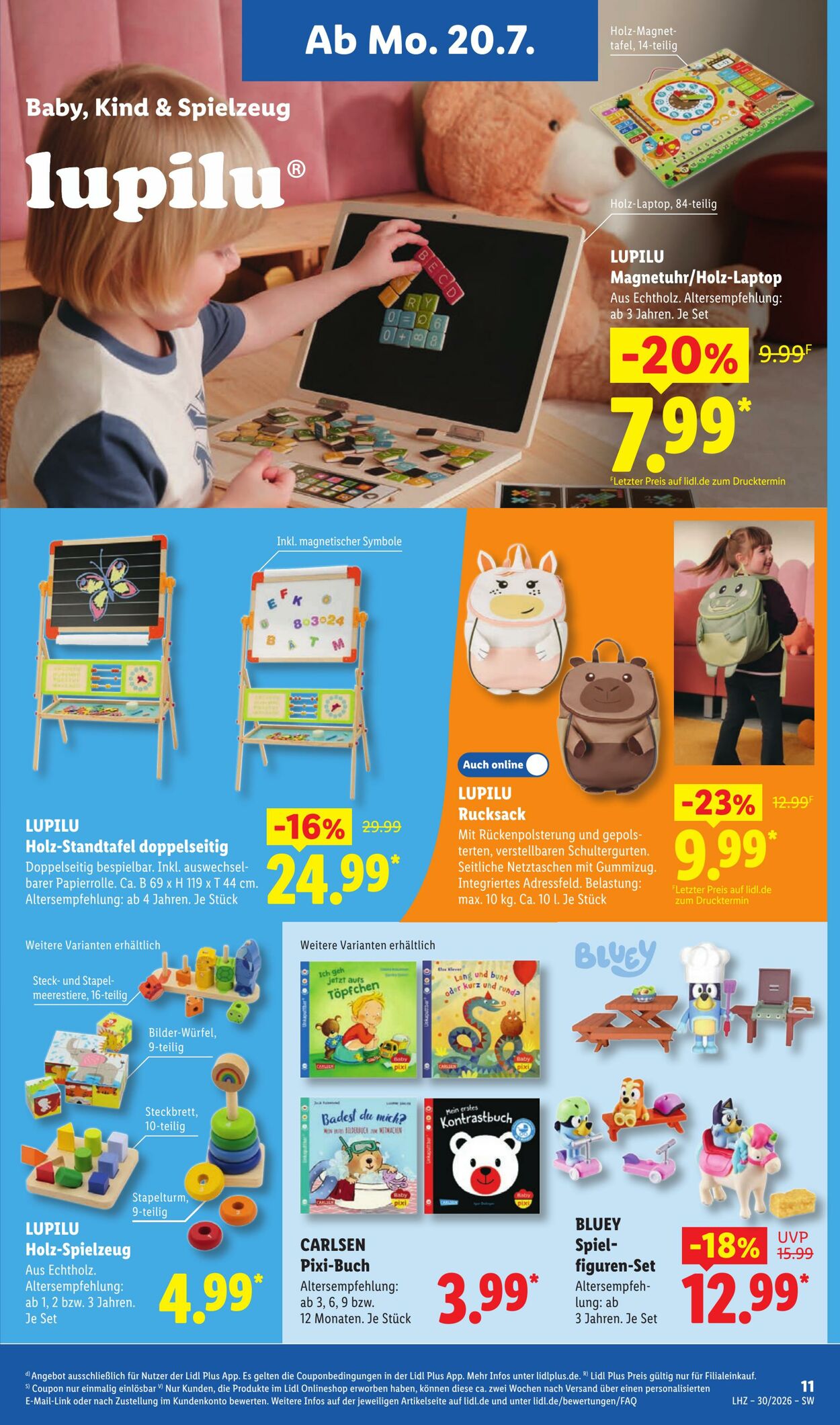 Prospekt Lidl 20.07.2026 - 25.07.2026