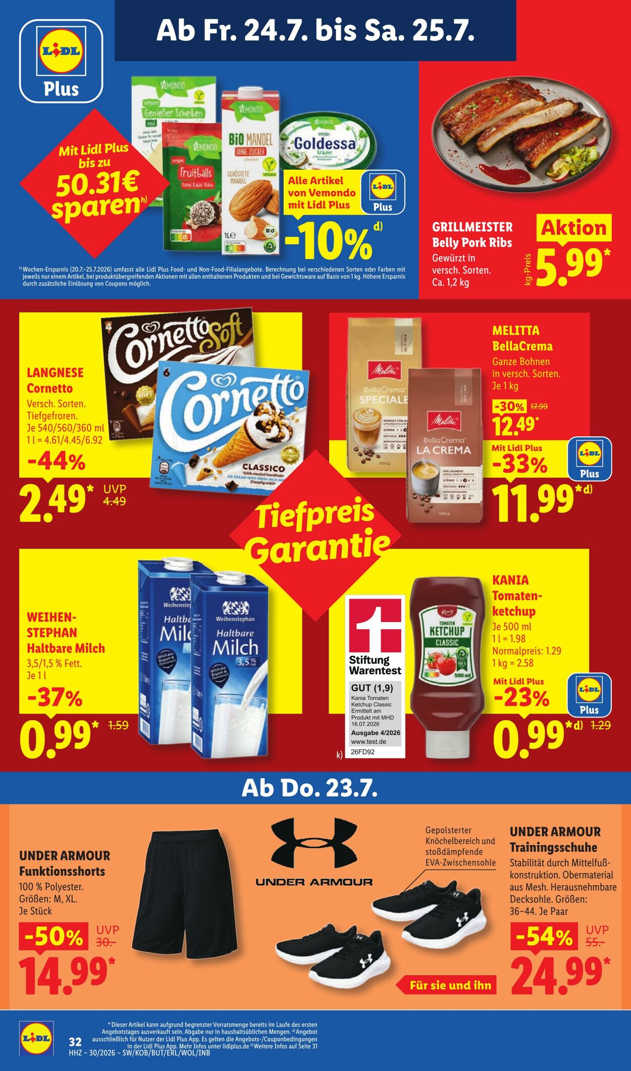 Prospekt Lidl 20.07.2026 - 25.07.2026