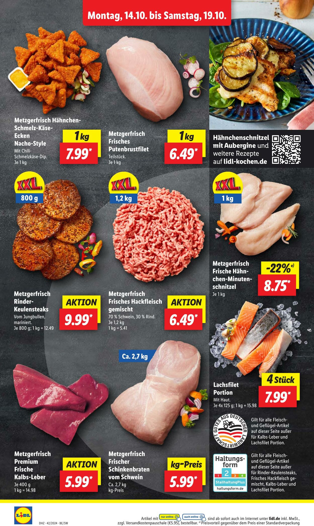 Prospekt Lidl 14.10.2024 - 19.10.2024