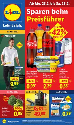 Prospekt Lidl 23.02.2026 - 28.02.2026