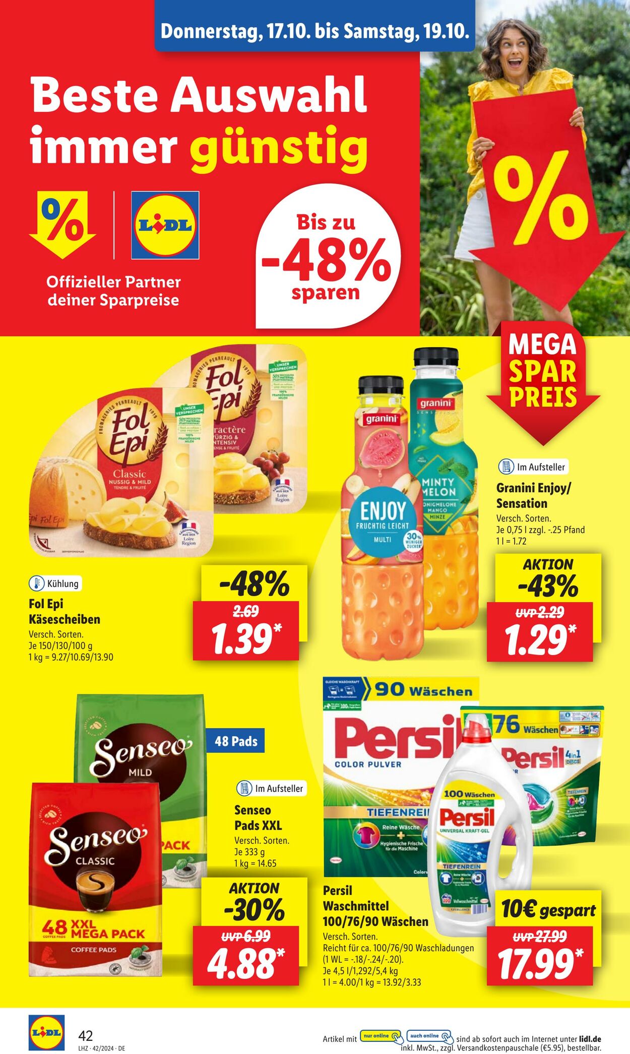 Prospekt Lidl 14.10.2024 - 19.10.2024